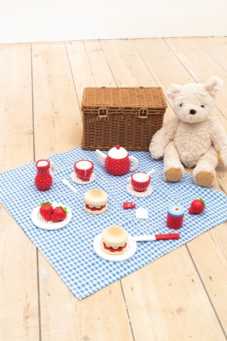 JoJo Maman Bébé Village Fete Cream Tea Hamper - Image 1 of 1