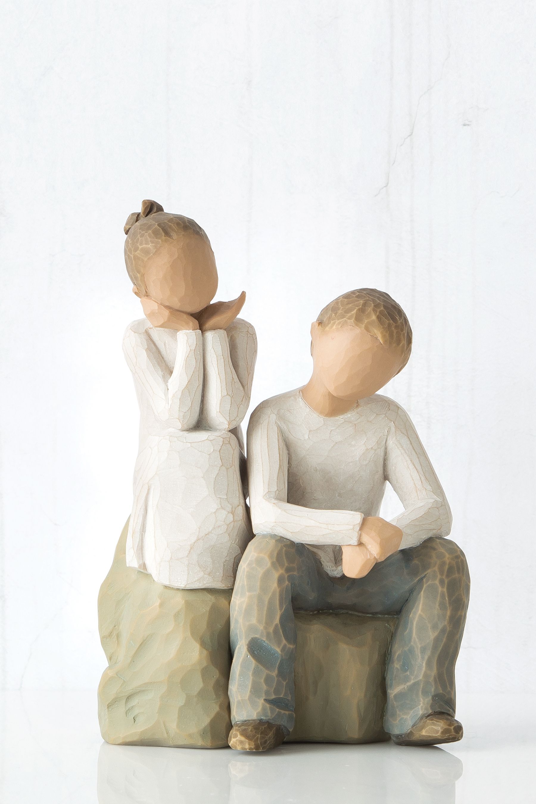 Willow Tree Brother And Sister New In Original Box With | #2075302035