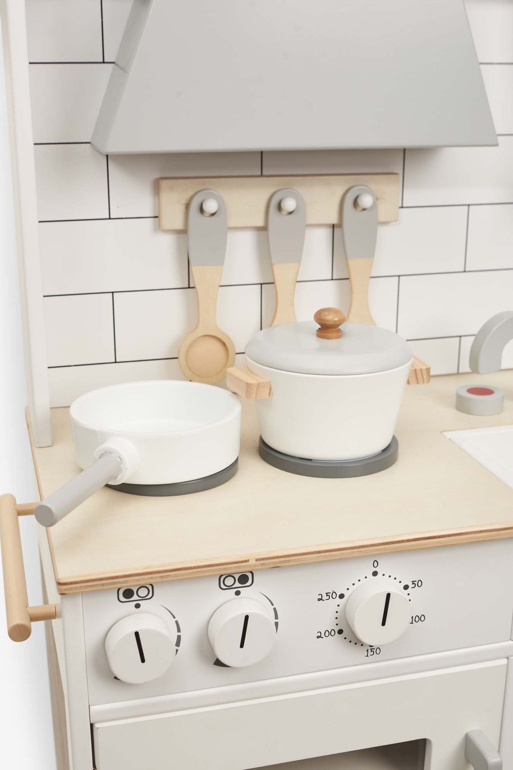 Buy JoJo Maman Bébé White Camden Wooden Play Kitchen from the Next UK online shop