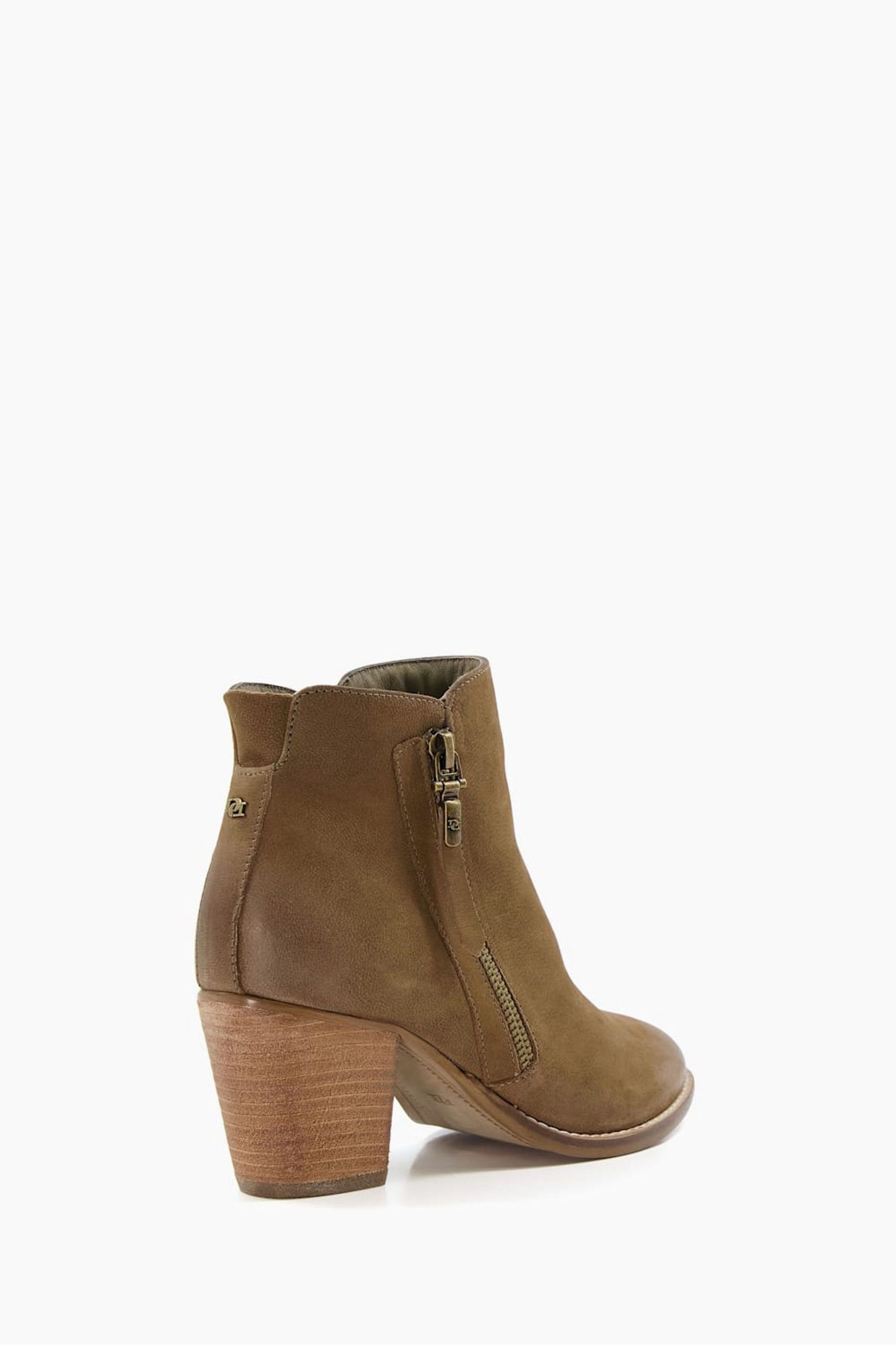 Buy Dune London Paice Zip Up Western Ankle Boots from the Next UK