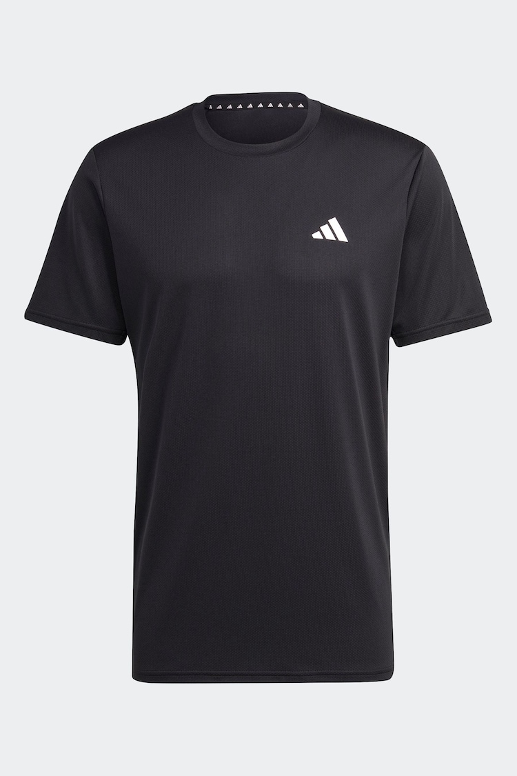 أسود - تي شيرت رياضي أساسي للتدريب من Adidas - صورة 1 من 1 أسود - تي شيرت رياضي أساسي للتدريب من Adidas - صورة 1 من 1