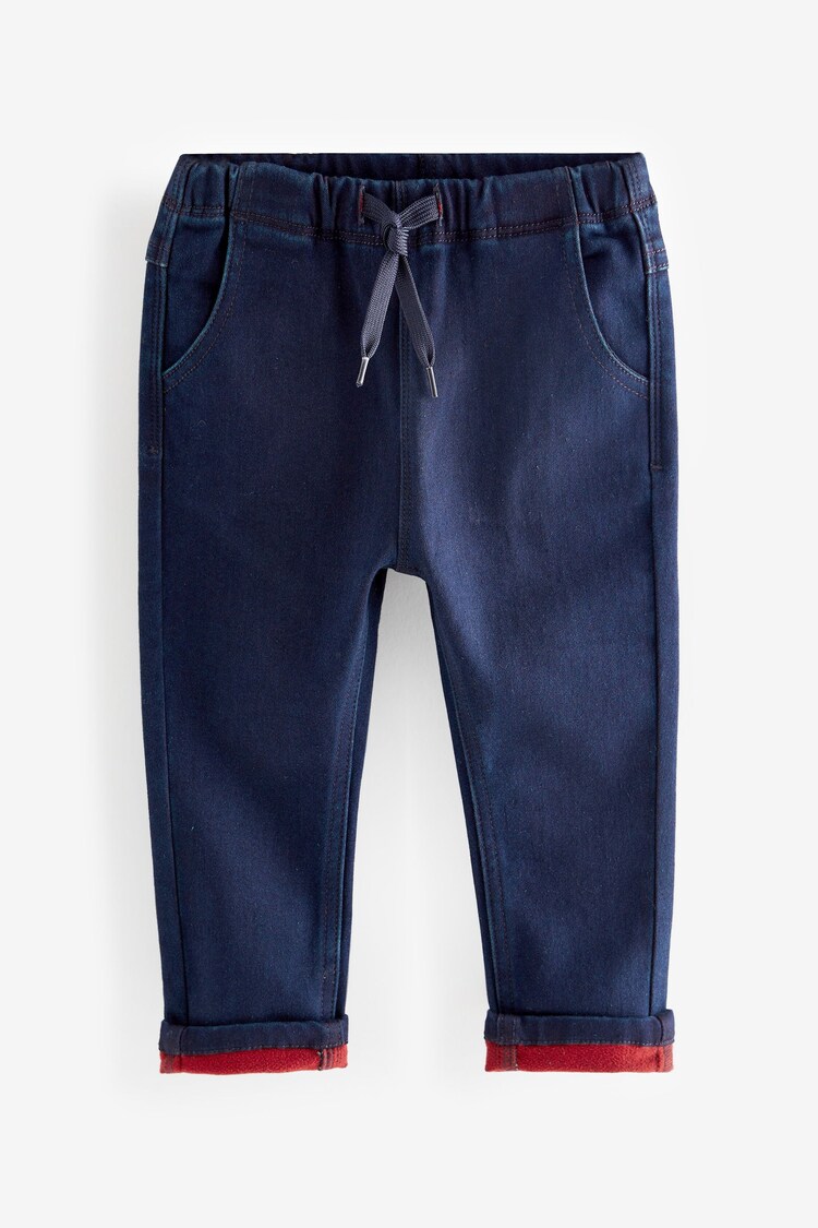 Rinse Wash Red Weft Super Soft Pull On Jeans With Stretch (3mths-7yrs) - Image 1 of 1