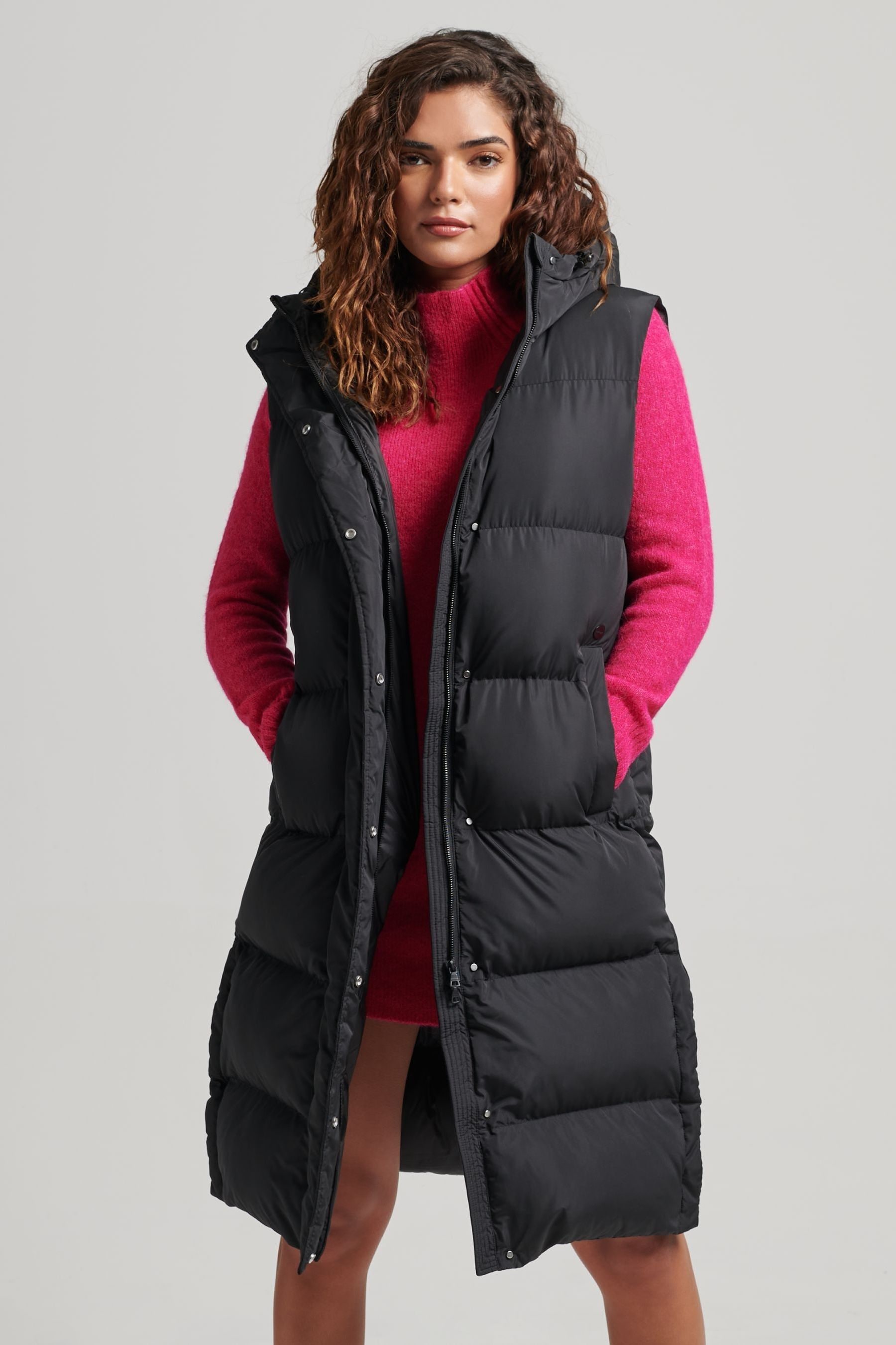 Buy Superdry Black Touchline Padded Gilet from the Next UK online shop