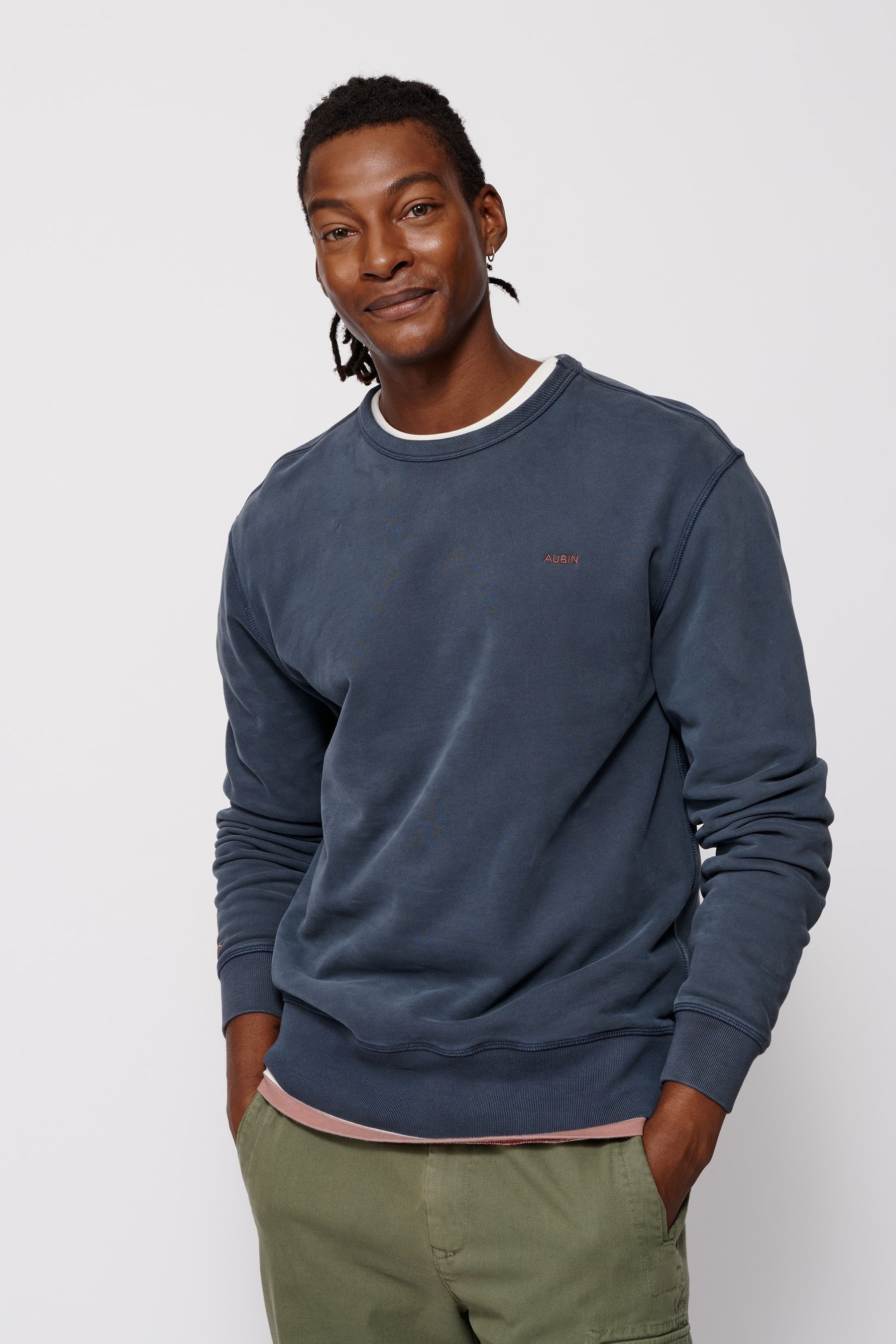 Buy Aubin Vestry Relaxed Crew Neck Sweat Top from the Next UK online shop