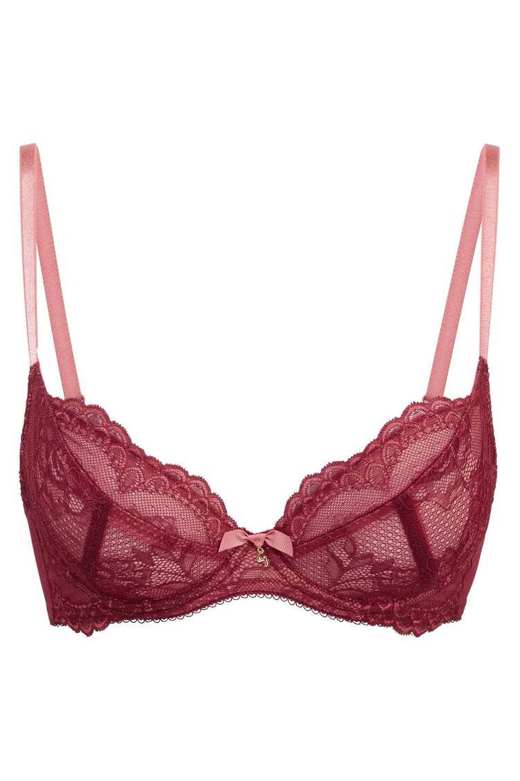 Gossard Superboost Lace Non Padded Plunge Bra - Image 1 of 1