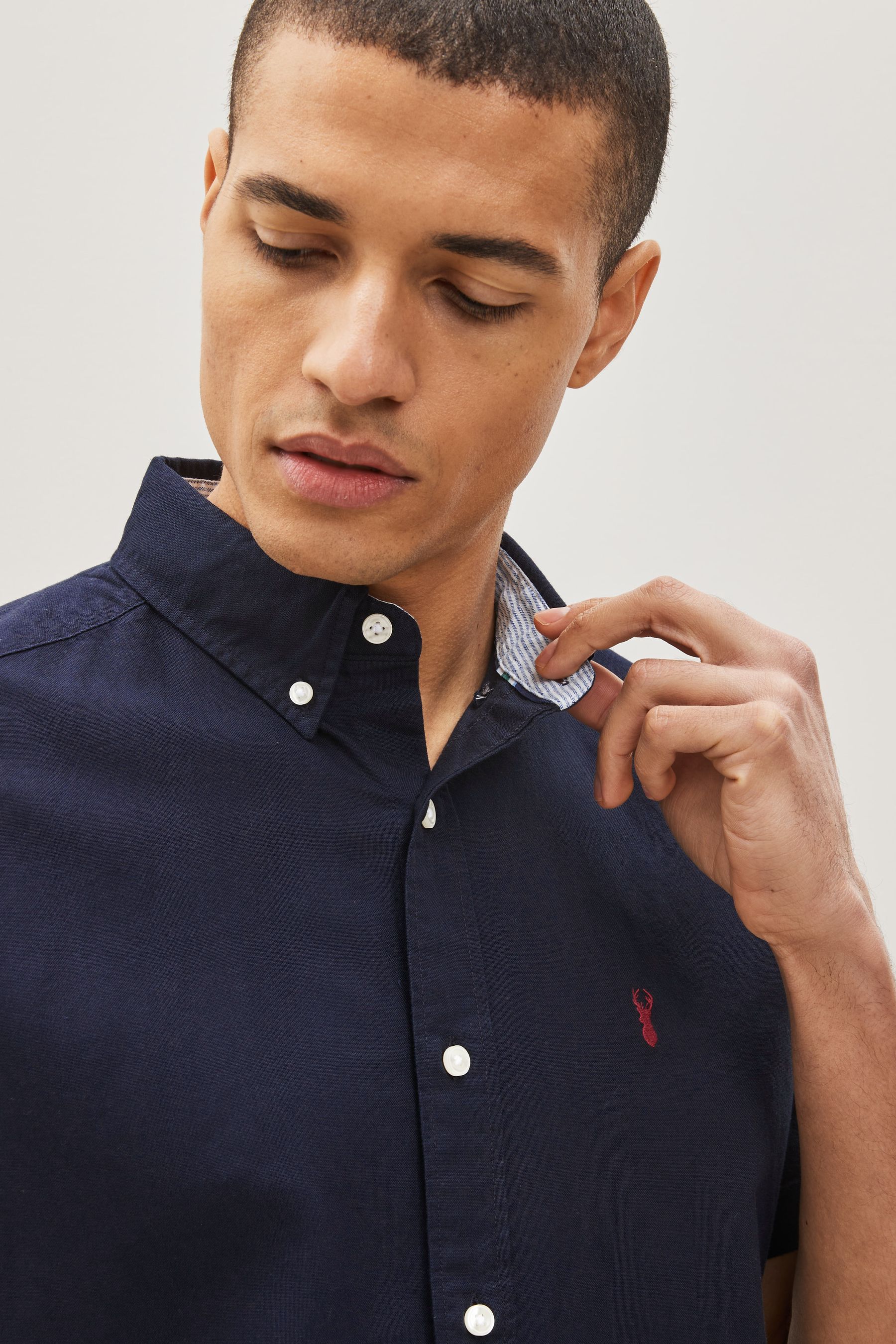 Buy Short Sleeve Oxford Shirt from Next USA