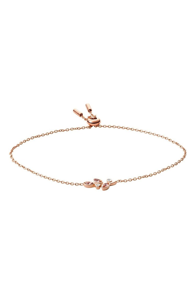 Fossil Jewellery Ladies Pink Vintage Glitz Bracelet - Image 1 of 1