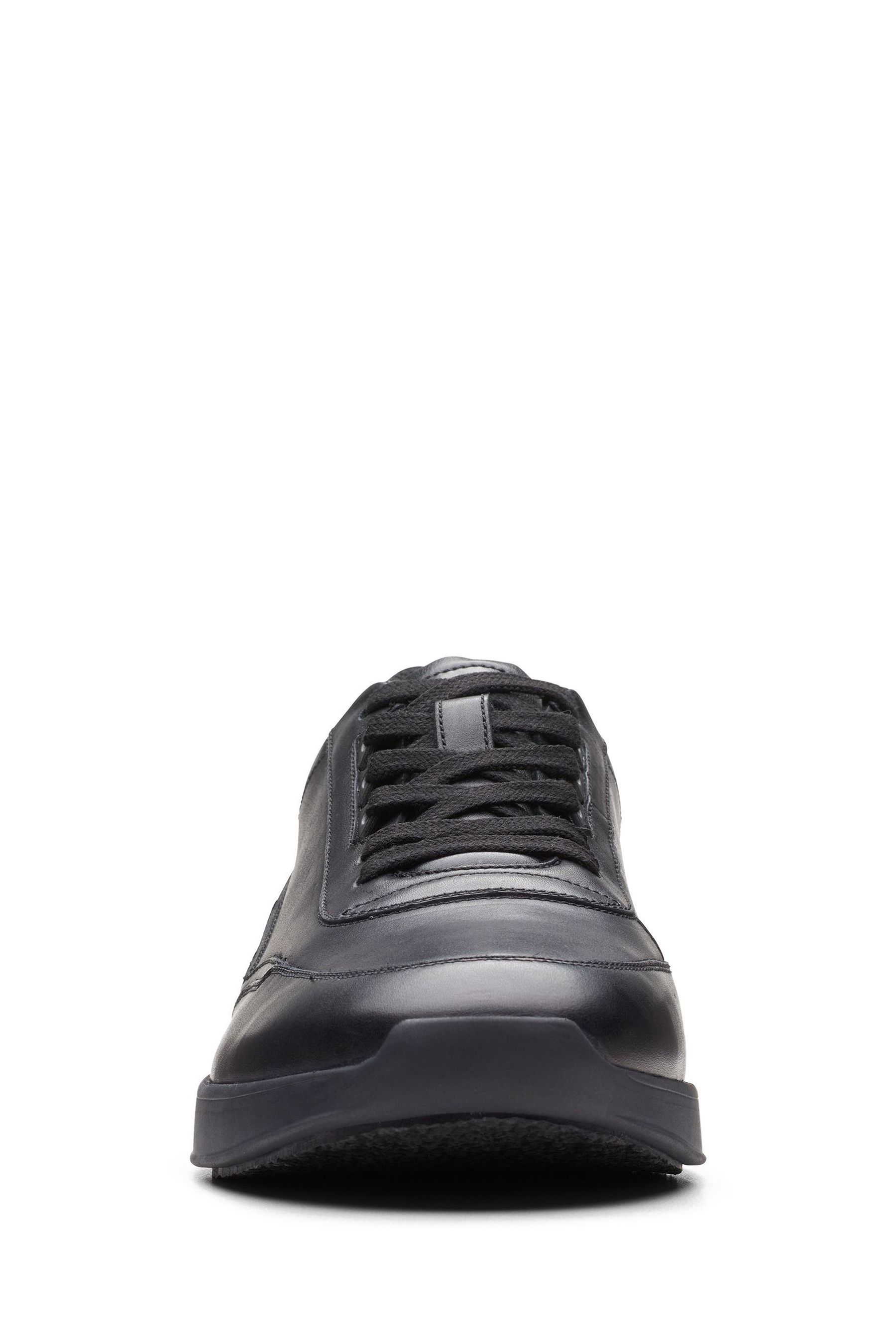 Buy Clarks Black Leather Racelite Lace Shoes from the Next UK online shop