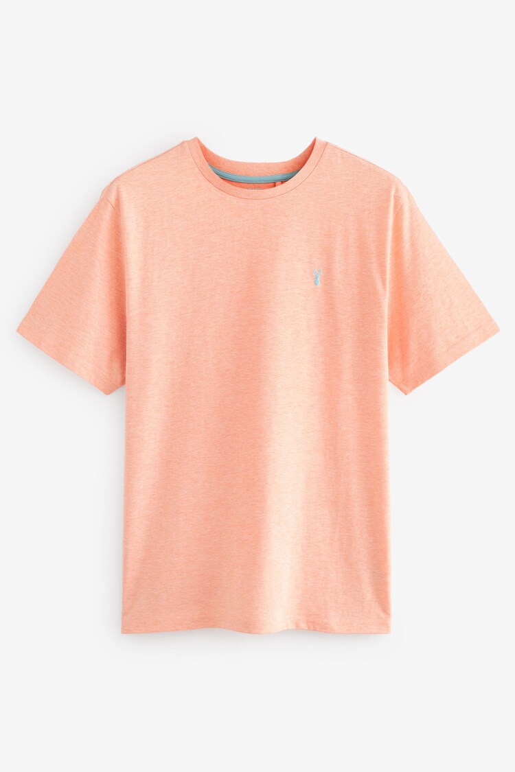Peach Stag Marl T-Shirt - Image 1 of 1