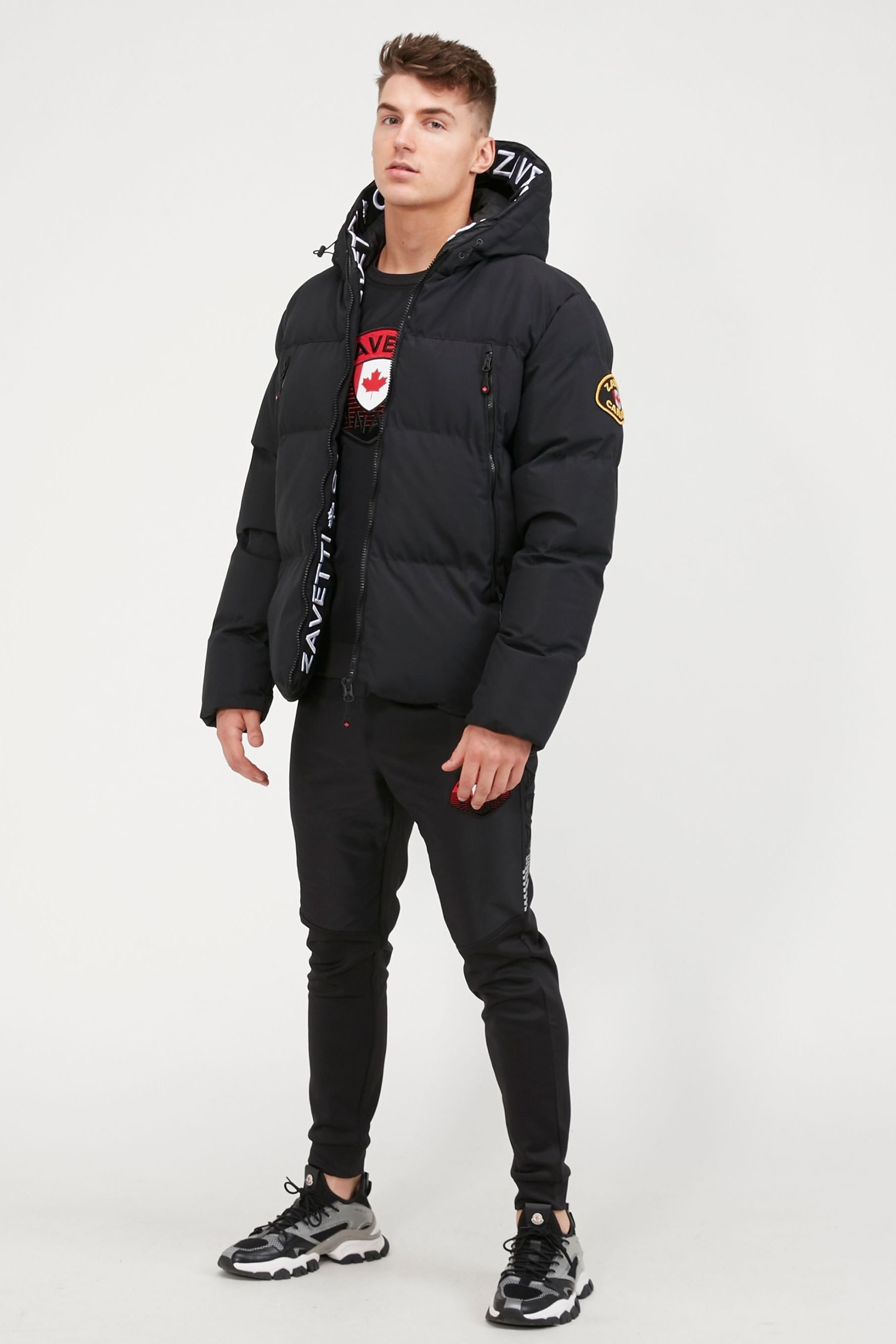 Buy Zavetti Canada Malvini Black 2.0 Puffer Jacket from the Next UK ...