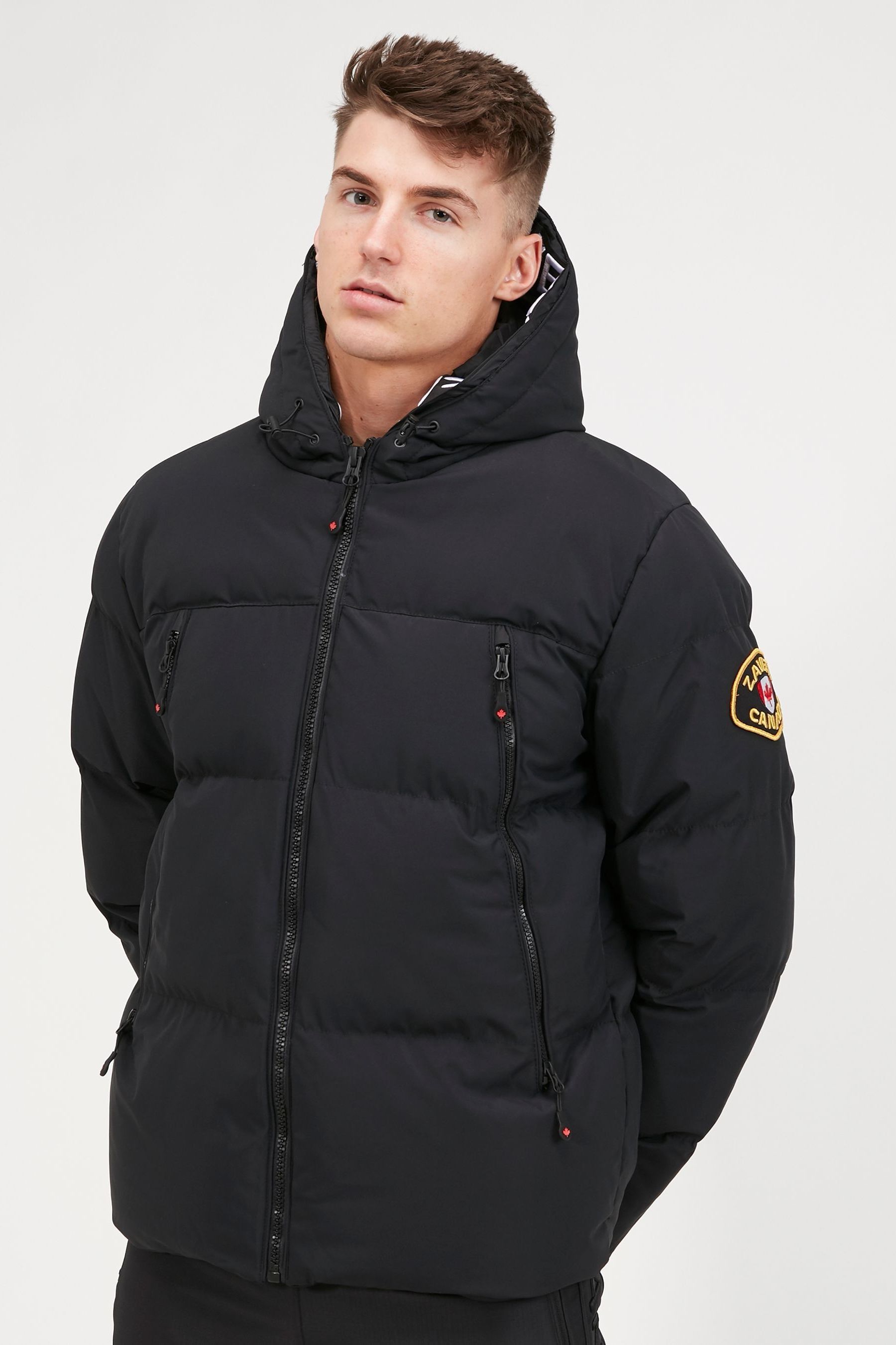 Buy Zavetti Canada Malvini Black 2.0 Puffer Jacket from Next Denmark