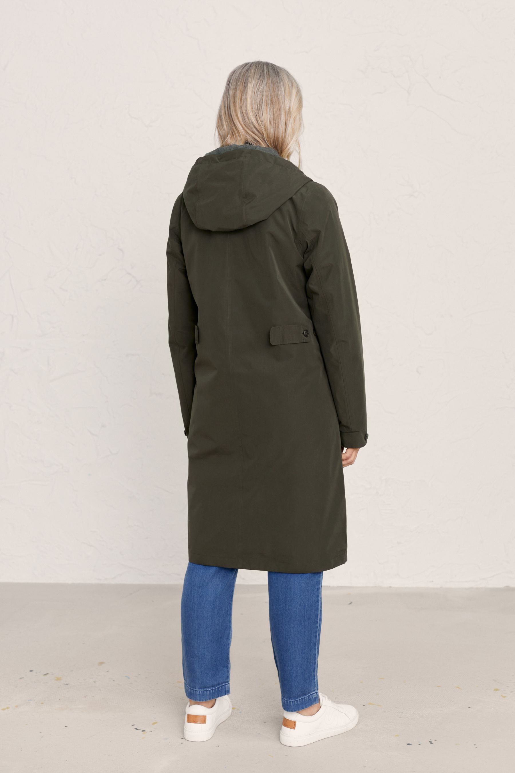 Buy Seasalt Cornwall Green Tall Waterproof High Water Coat from the Next UK online shop