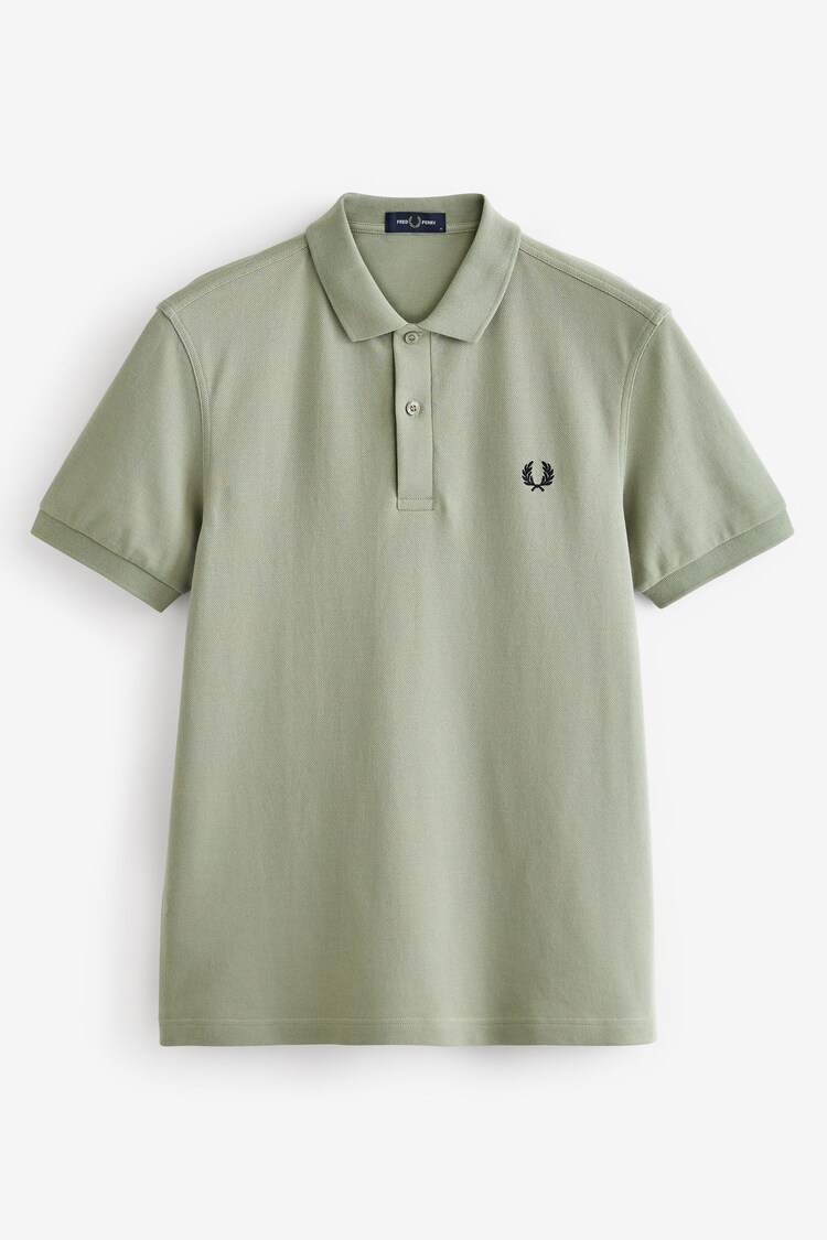 Зеленый хаки - Однотонная рубашка поло Fred Perry - Изображение 1 из 1