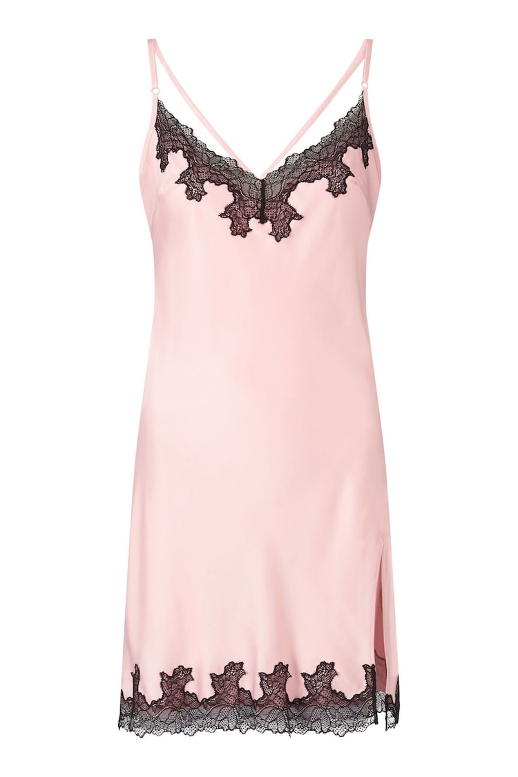 Ann Summers Pink Sorella Satin Chemise Slip Nightie - Image 1 of 1