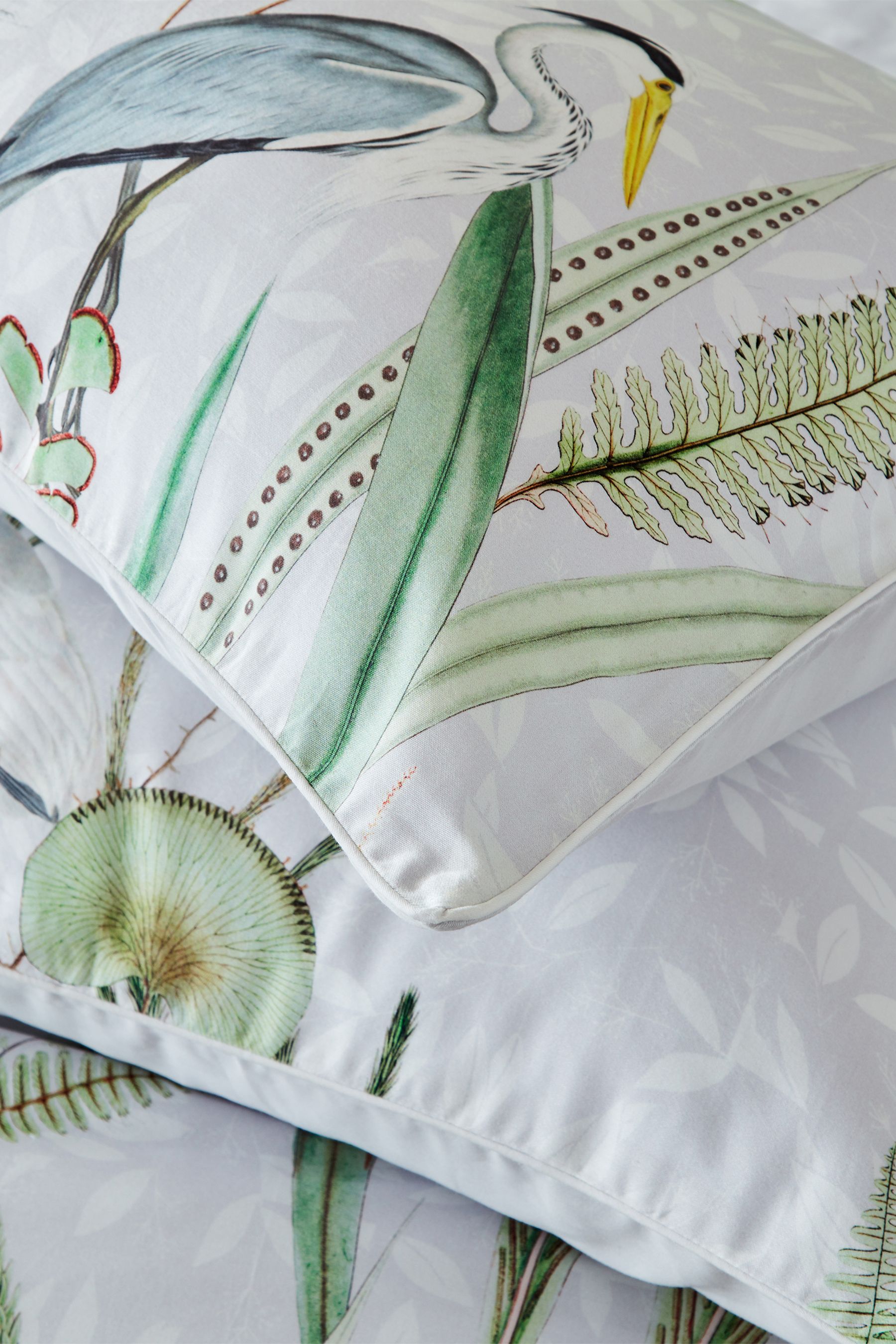 Buy Riva Paoletti White Aaliyah Exotic Reversible Duvet Cover And