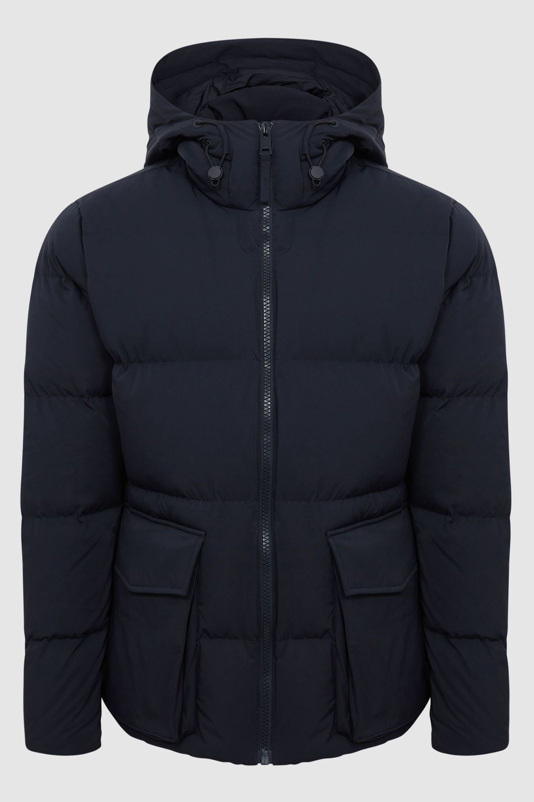 Buy Reiss Navy Ryder Short Puffer Jacket from the Next UK online shop