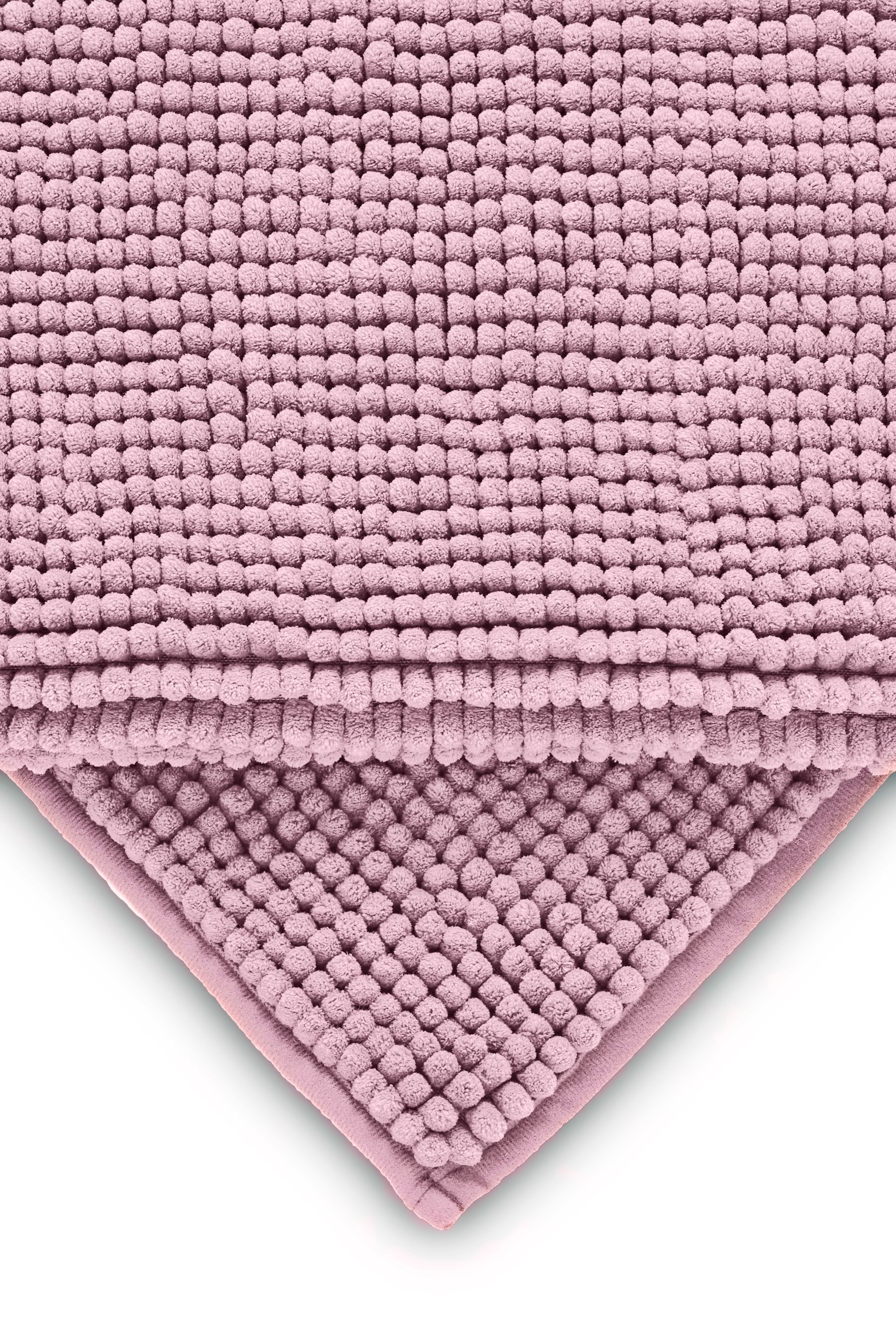Buy Dusky Pink Bobble Pedestal Bath Mat from the Next UK online shop