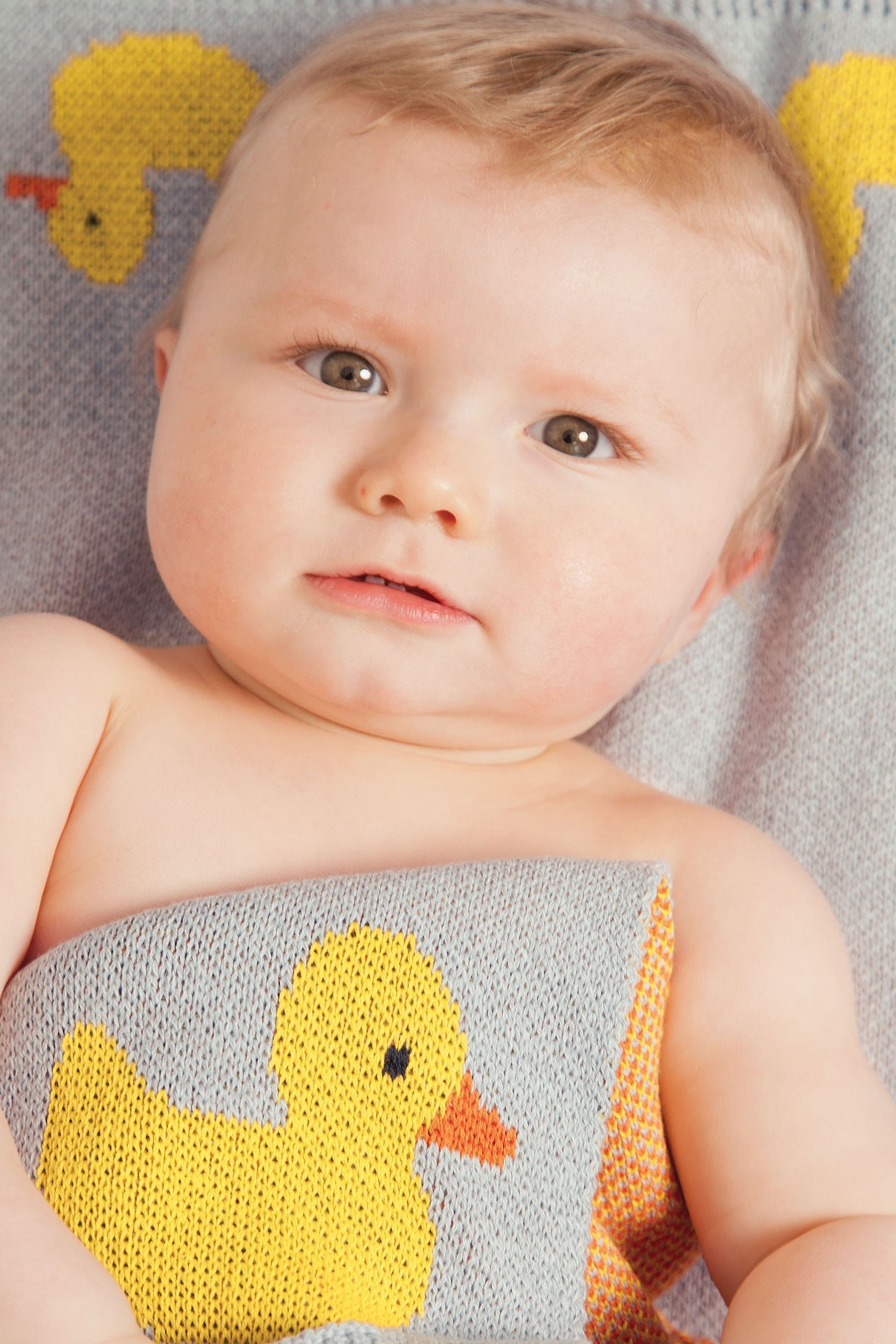 Buy JoJo Maman Bébé Grey Duck Knit Shawl from the Next UK online shop