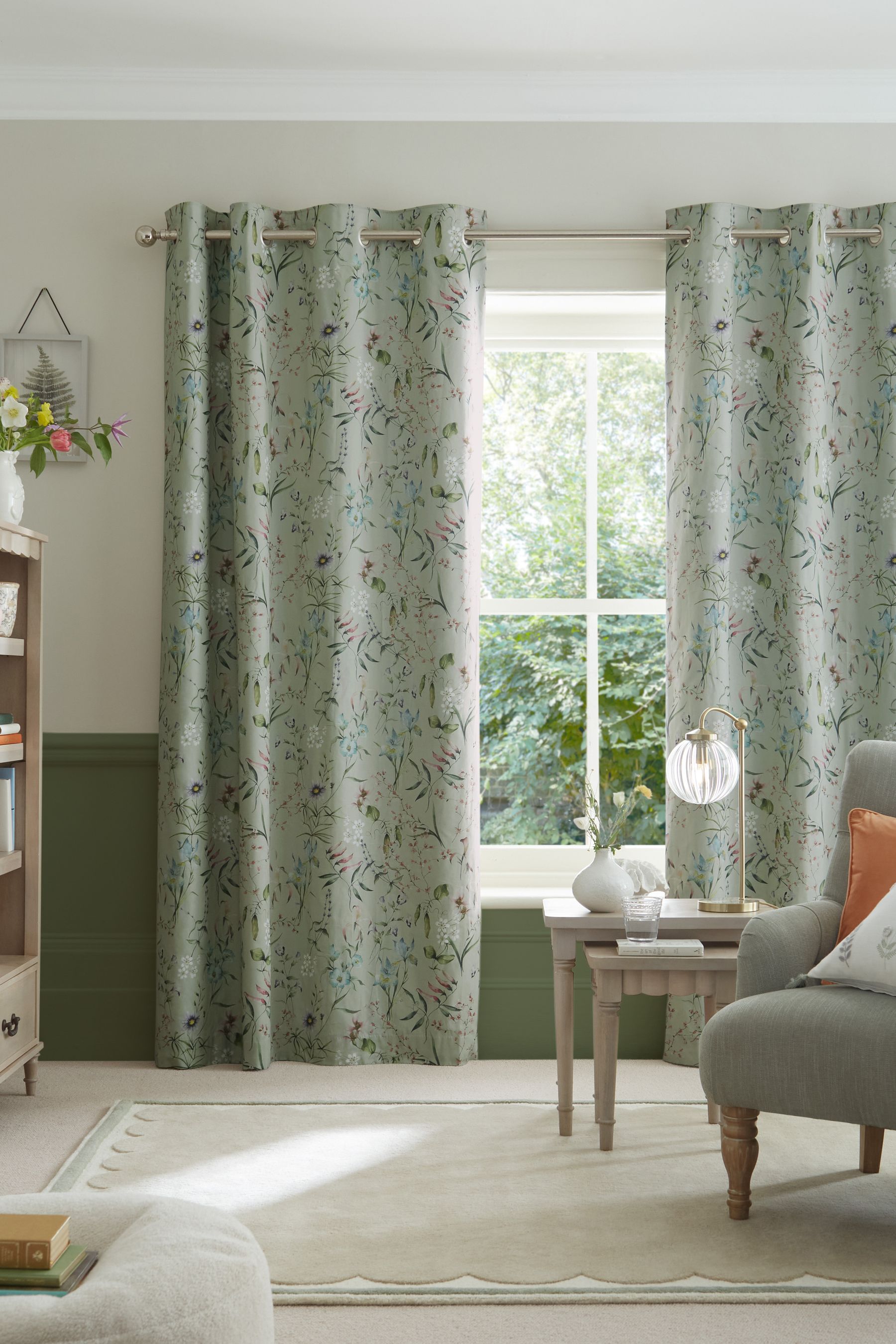Buy Regency Floral Curtains from the Next UK online shop