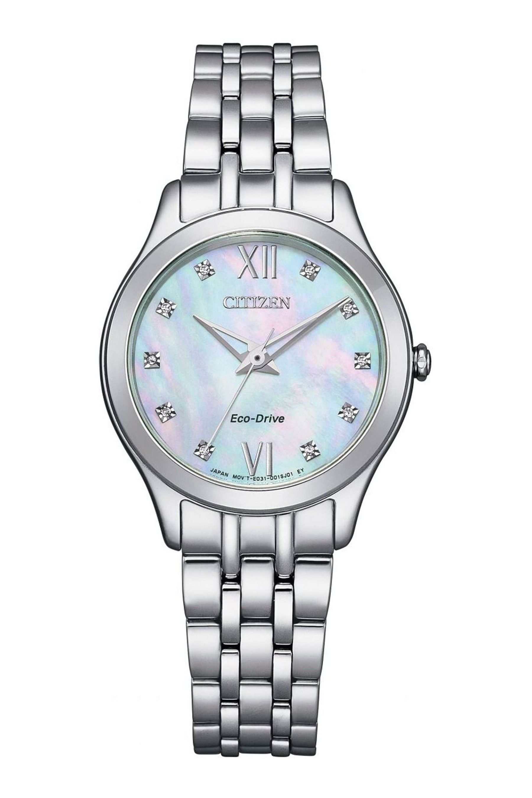 Buy Citizen Ladies EcoDrive Crystal Dial Watch from the Next UK online shop