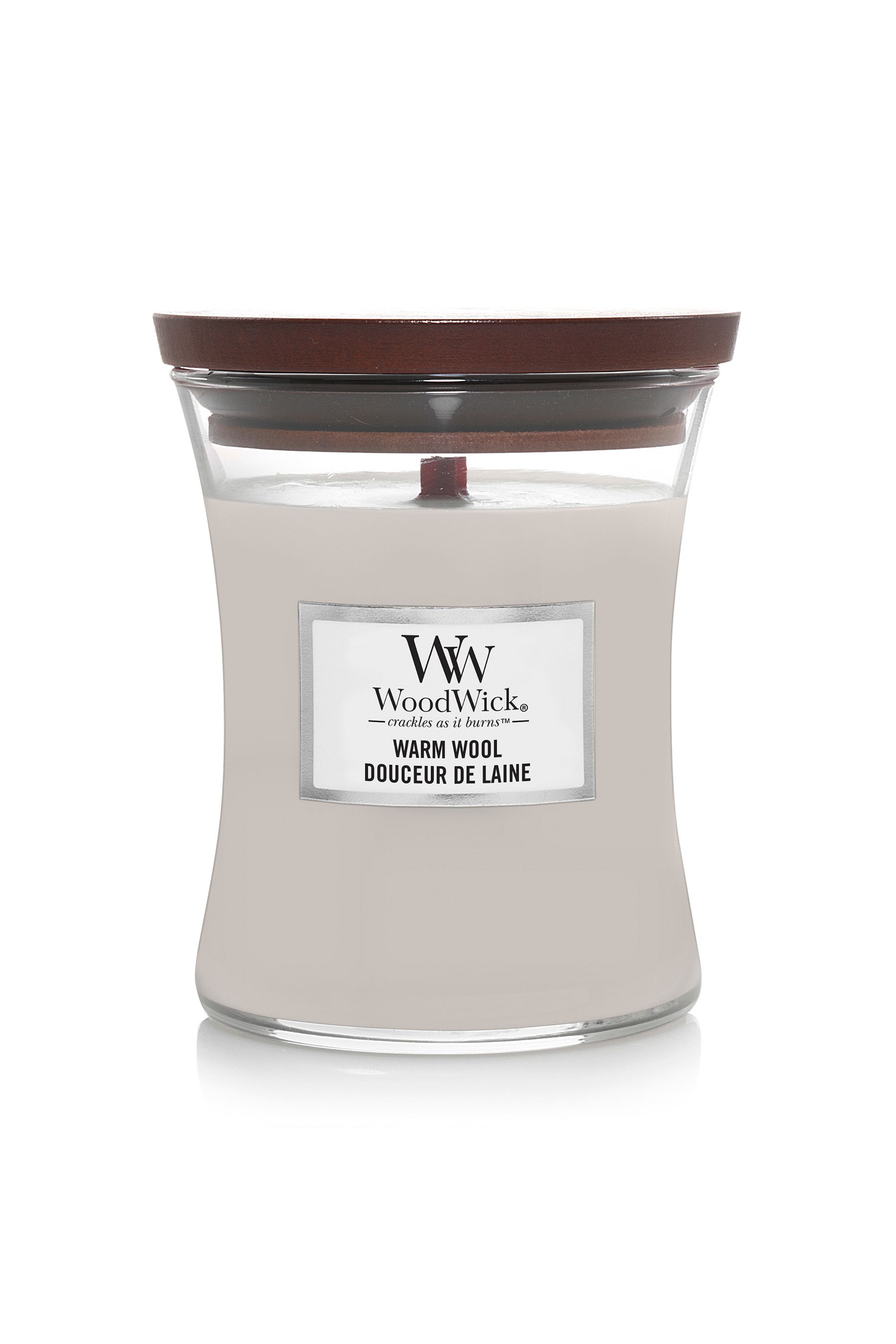 Buy Woodwick Medium Hourglass Warm Wool Candle from Next Ireland