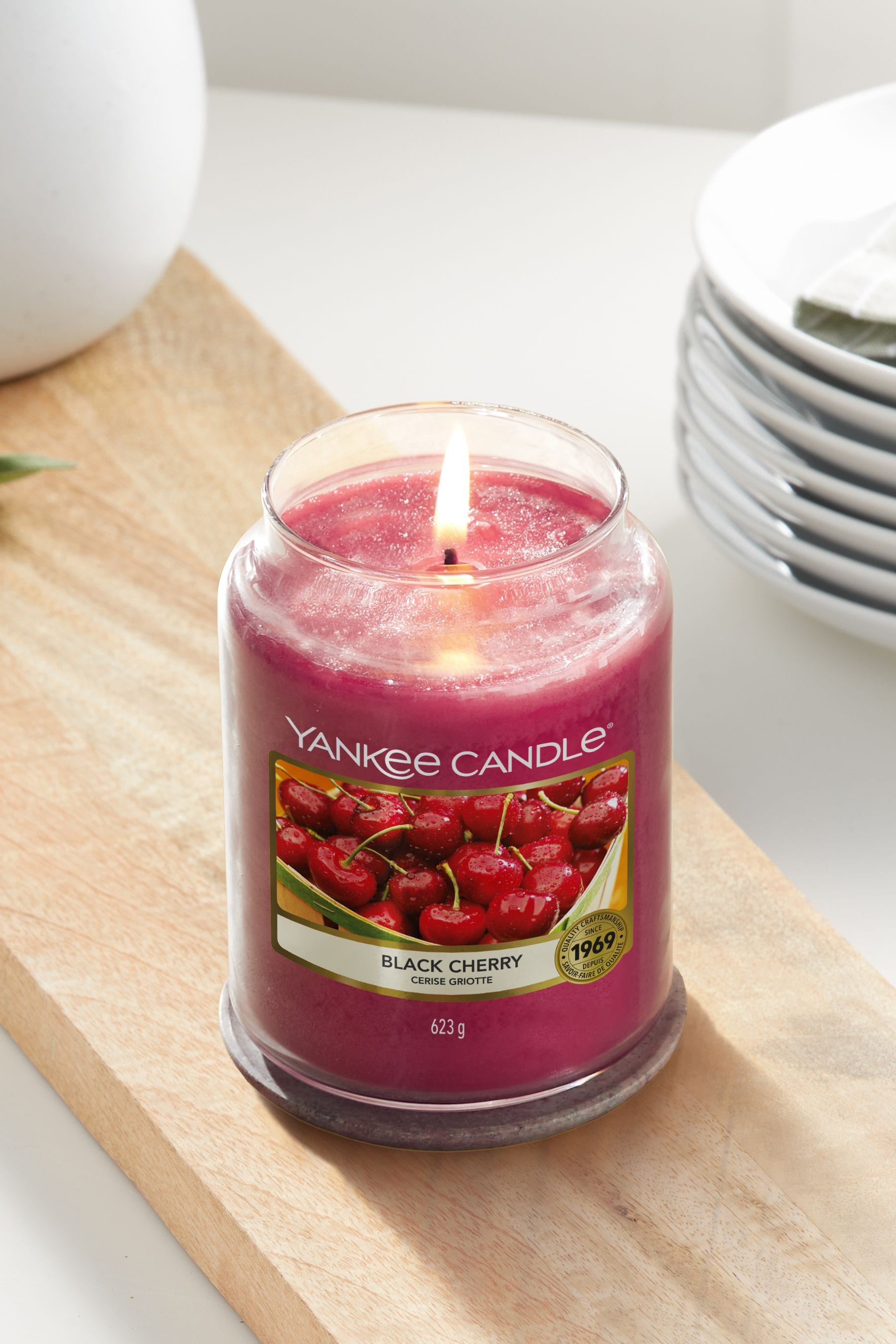 Buy Yankee Candle Red Large Jar Cherry Candle from the Next UK online shop