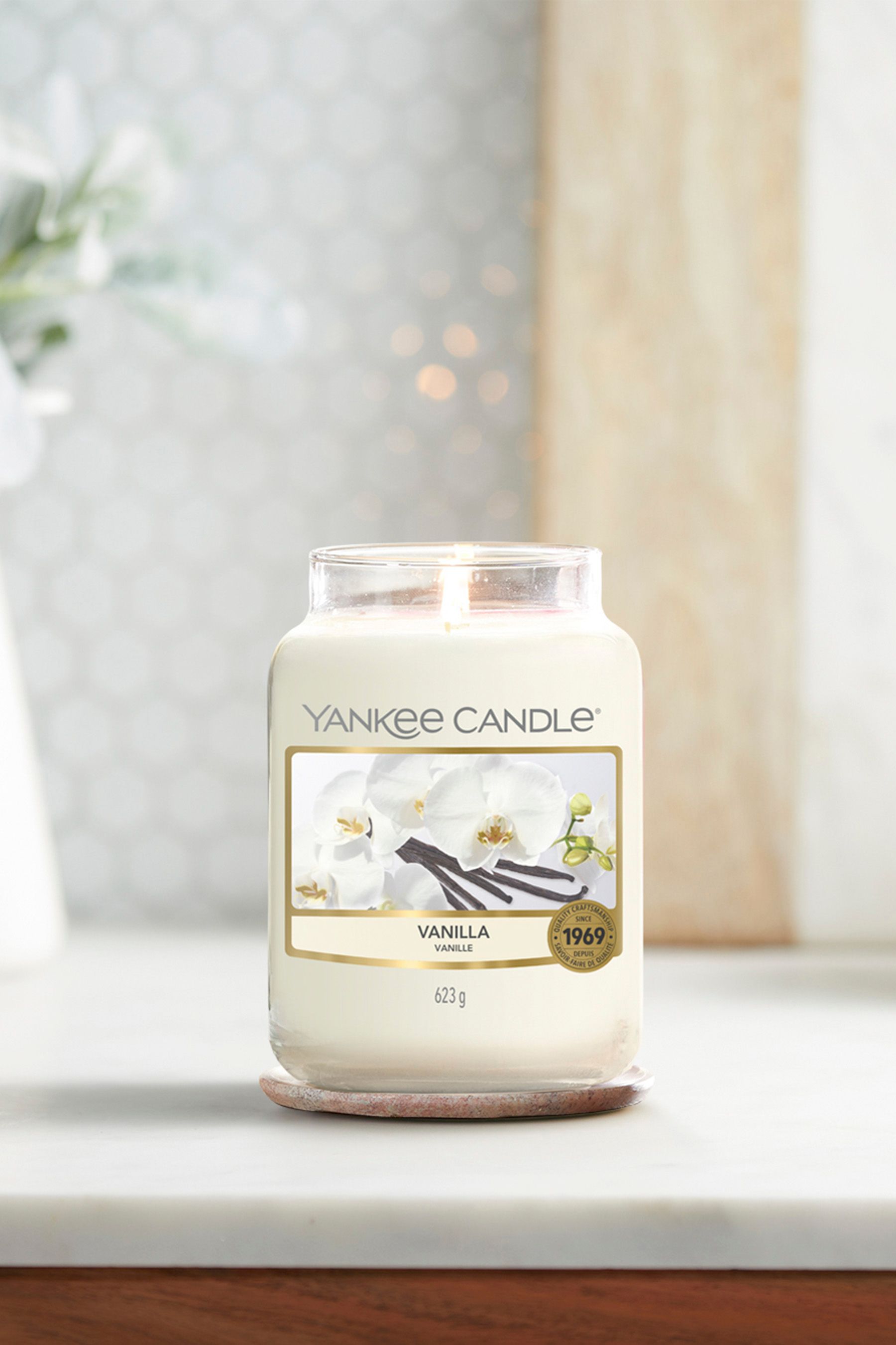 Buy Yankee Candle Cream Large Jar Vanilla Candle from the Next UK
