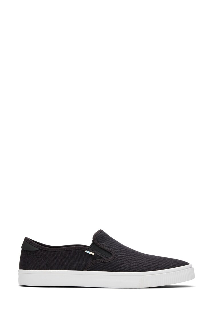 Черный - Toms Vegan Baja Slip On Trainers - Image 1 of 1