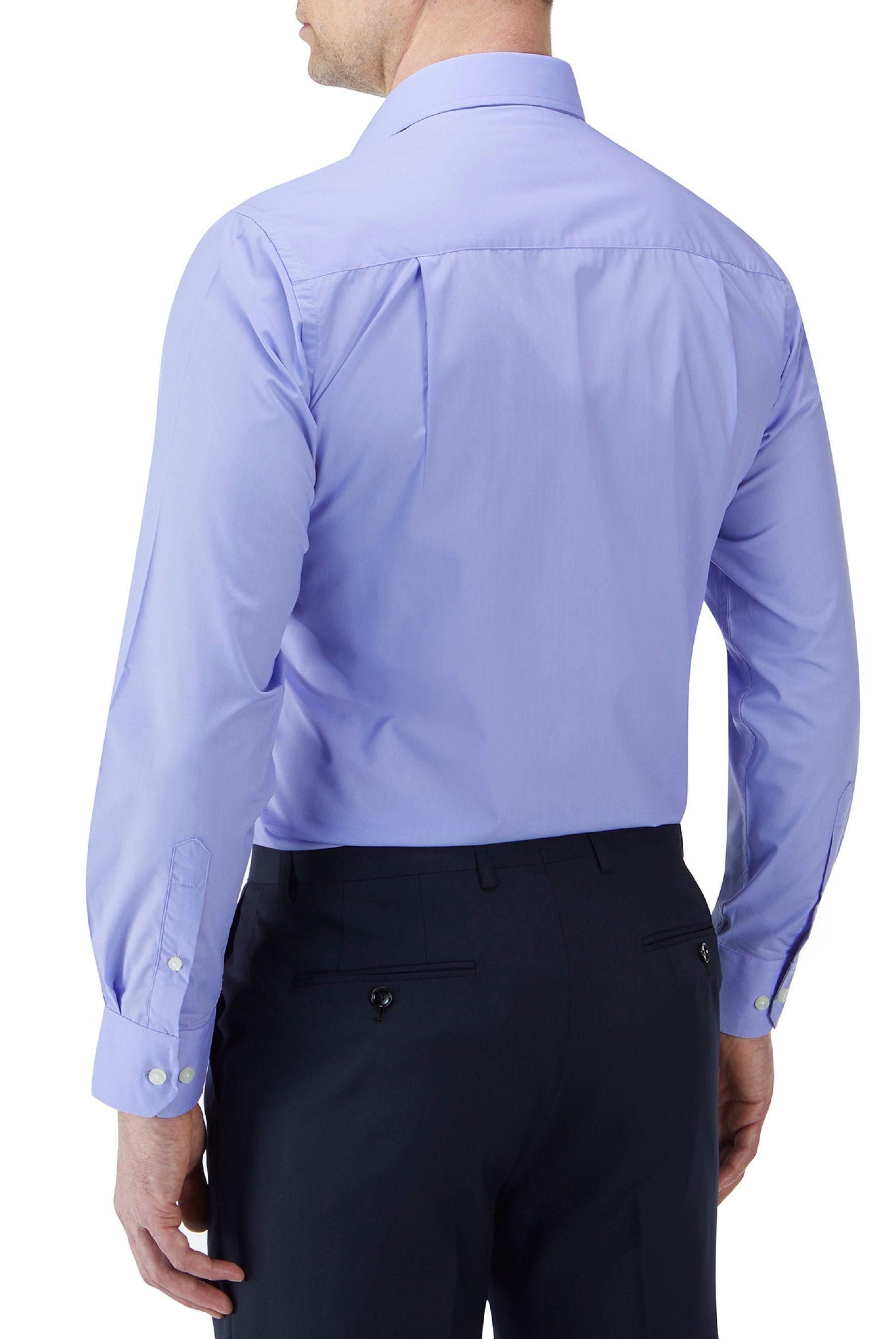 Buy Skopes Tailored Fit Blue Easy-Care Formal Shirt from the Next UK ...