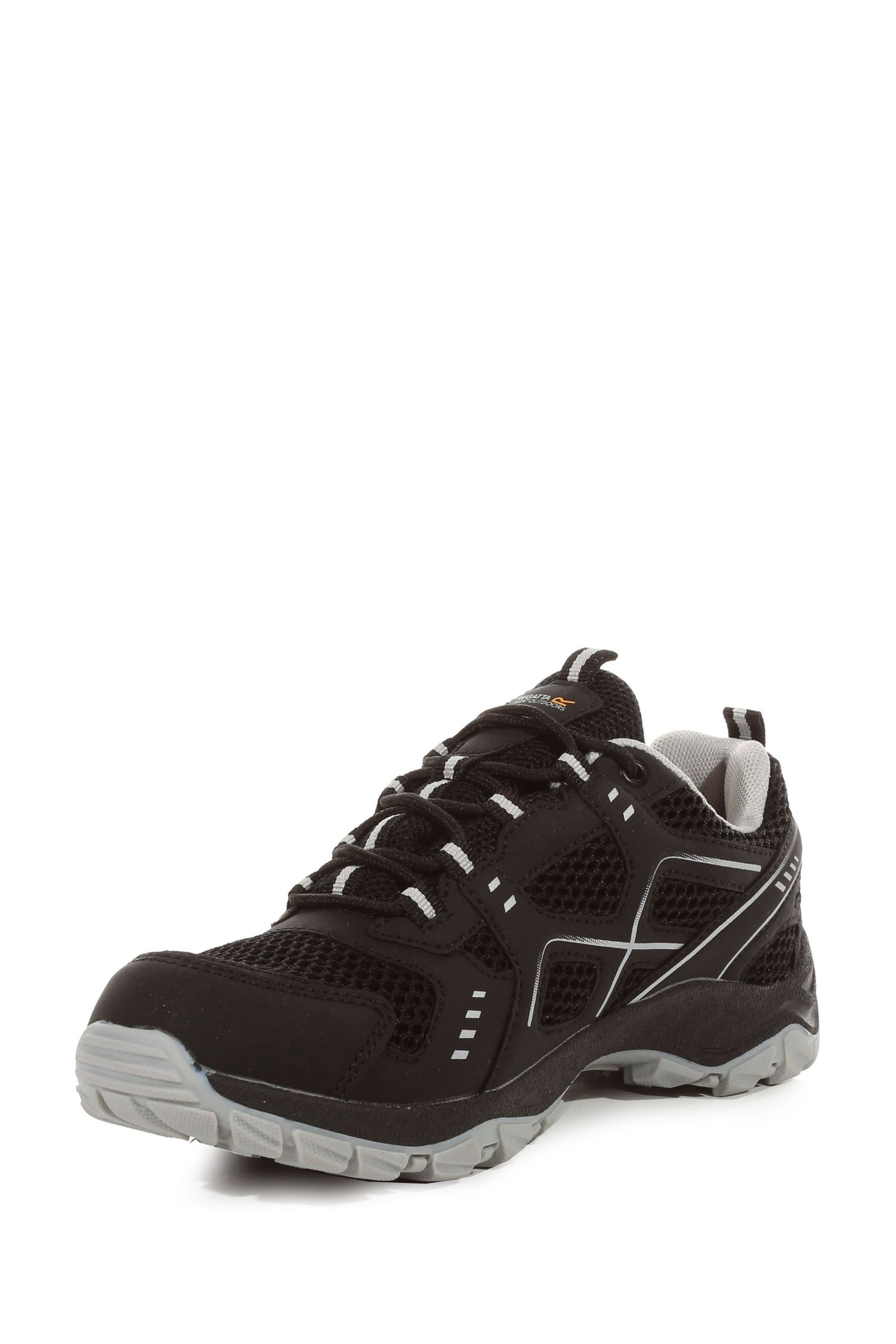 Buy Regatta Black Womens Vendeavour Waterproof Walking Shoes from the