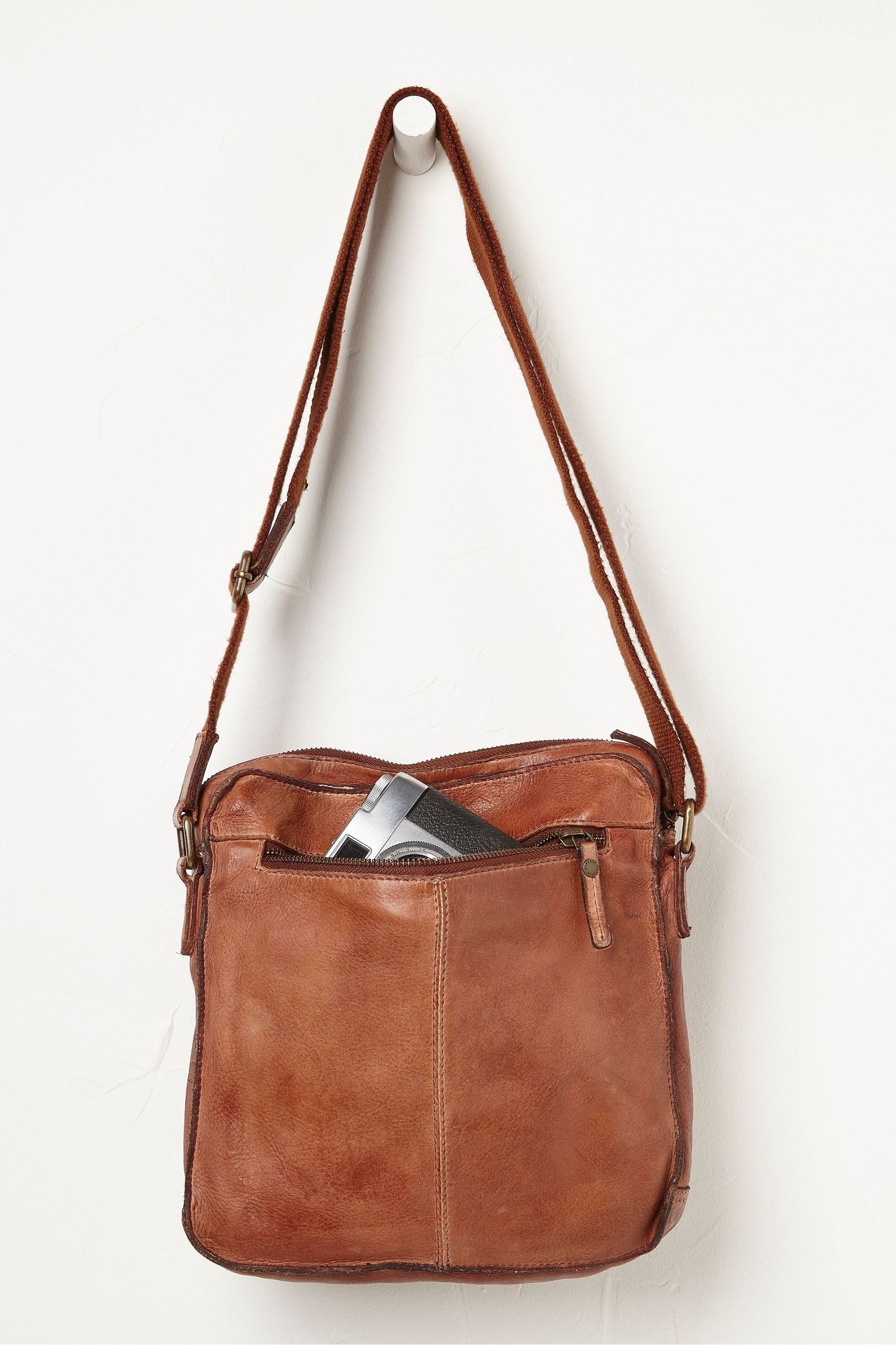 Buy FatFace Brown Leather CrossBody Bag from the Next UK online shop