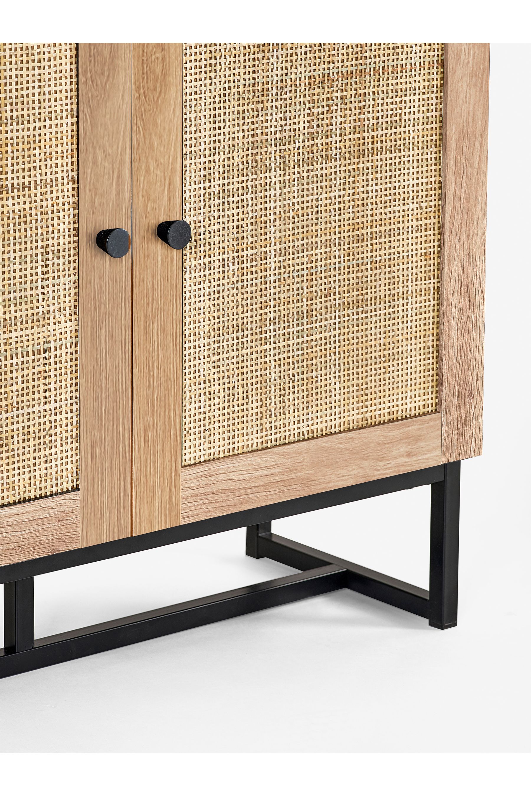 Buy Julian Bowen Brown Padstow Rattan Tall Bookcase from the Next UK