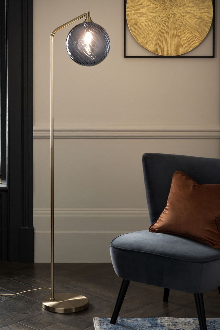 Blue Freya Floor Lamp - Image 1 of 1