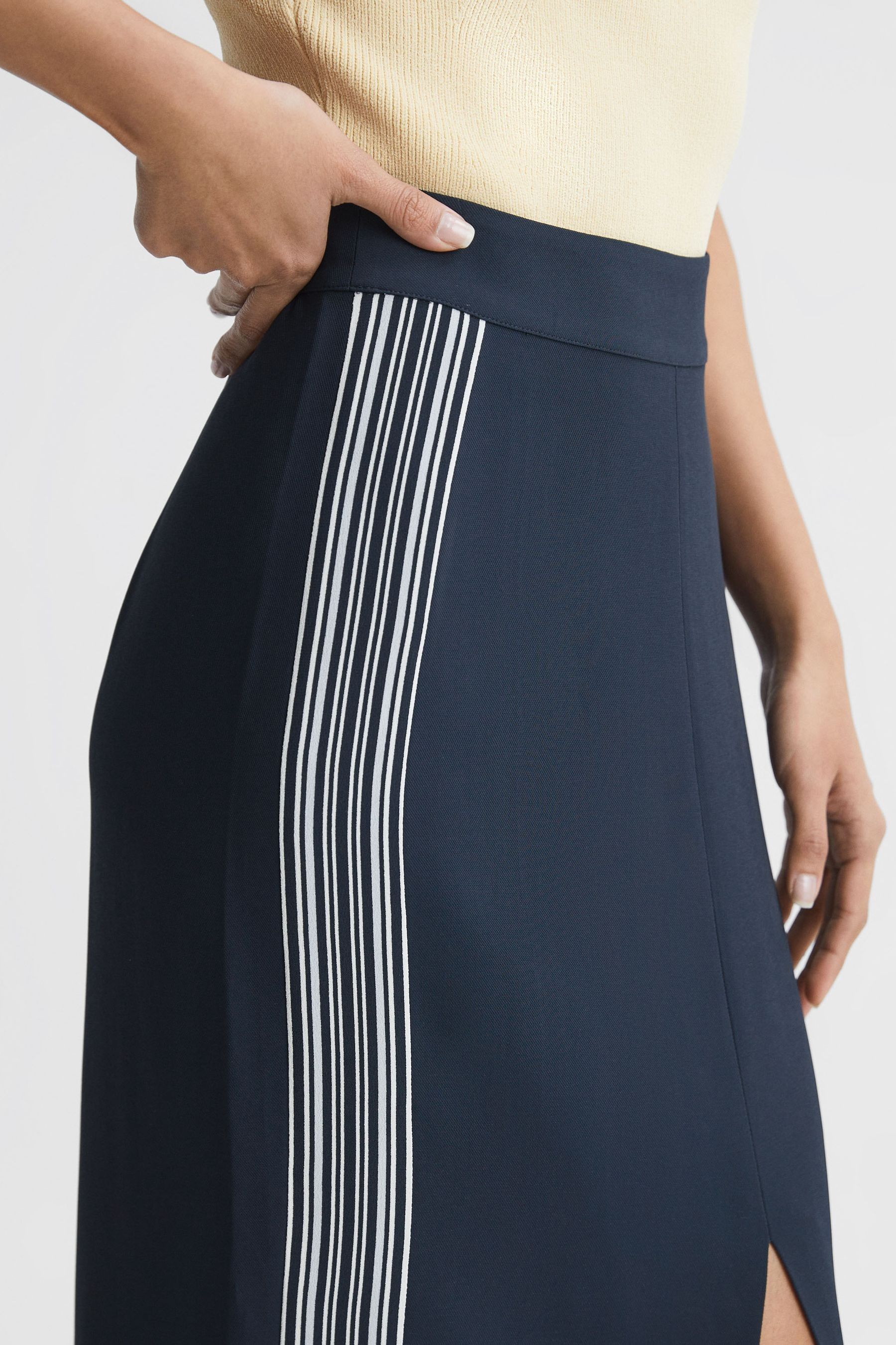 Buy Reiss Pia High Rise Midi Pencil Skirt from Next Ireland