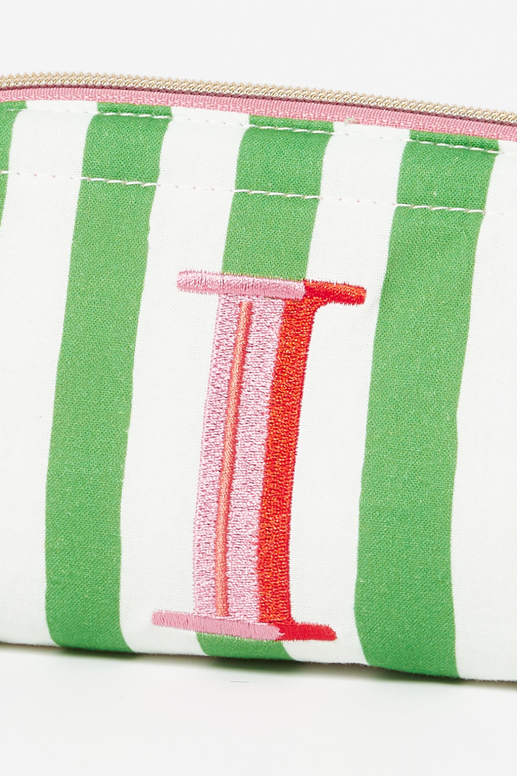 Buy Oliver Bonas Green Quentin Alphabet Make Up Bag from the Next UK