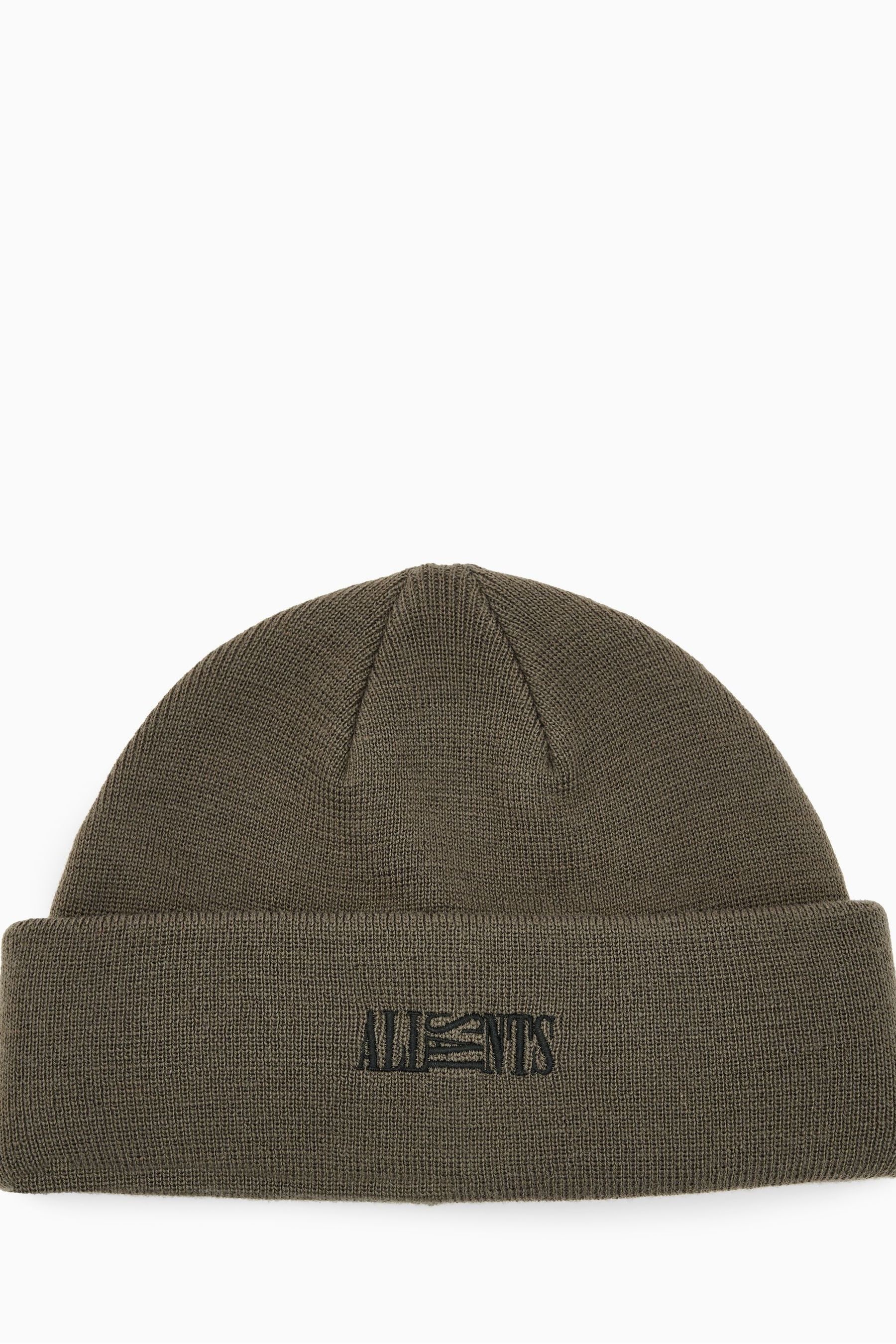 Buy AllSaints Brown Oppose Logo Beanie From The Next UK Online Shop