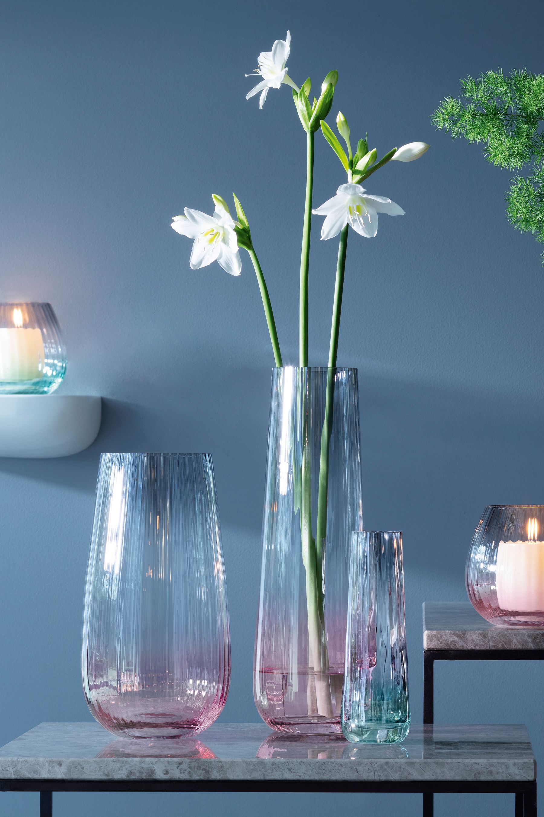 Buy LSA International Pink Dusk Vase H36cm from the Next UK online shop