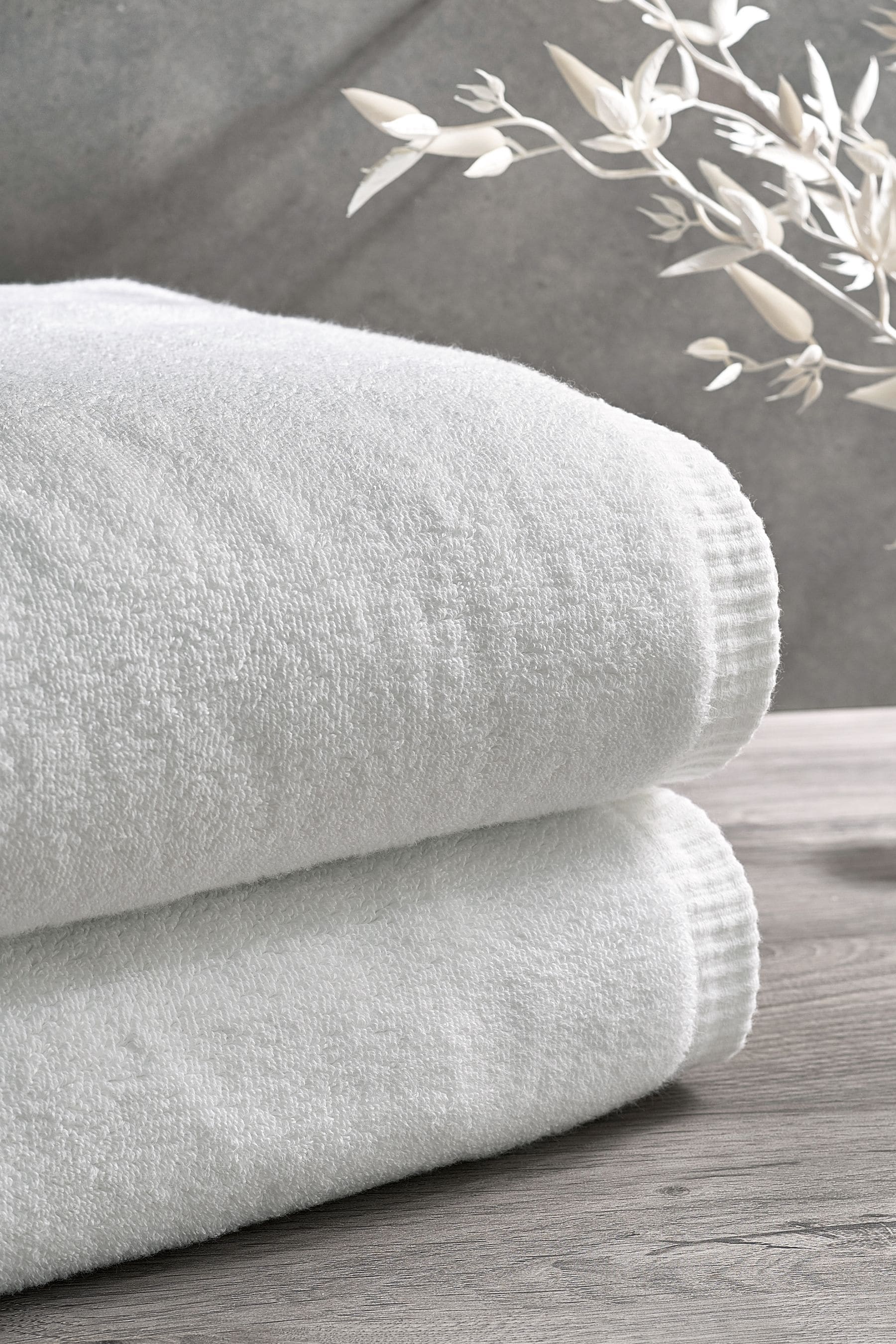 Buy White Luxury 100% Cotton Towel from the Next UK online shop