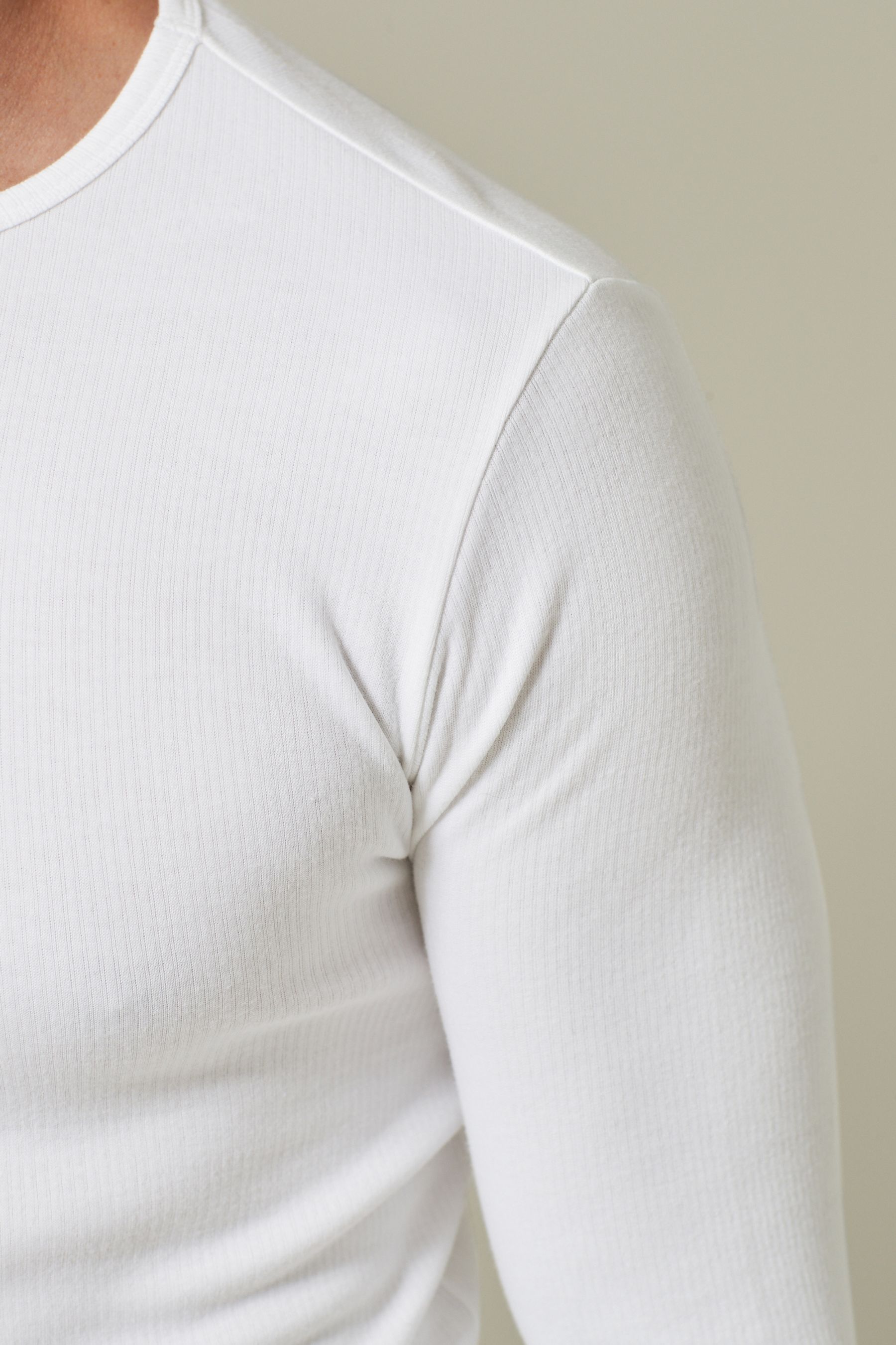 Buy White 2 Pack Thermal Long Sleeve Top from the Next UK online shop