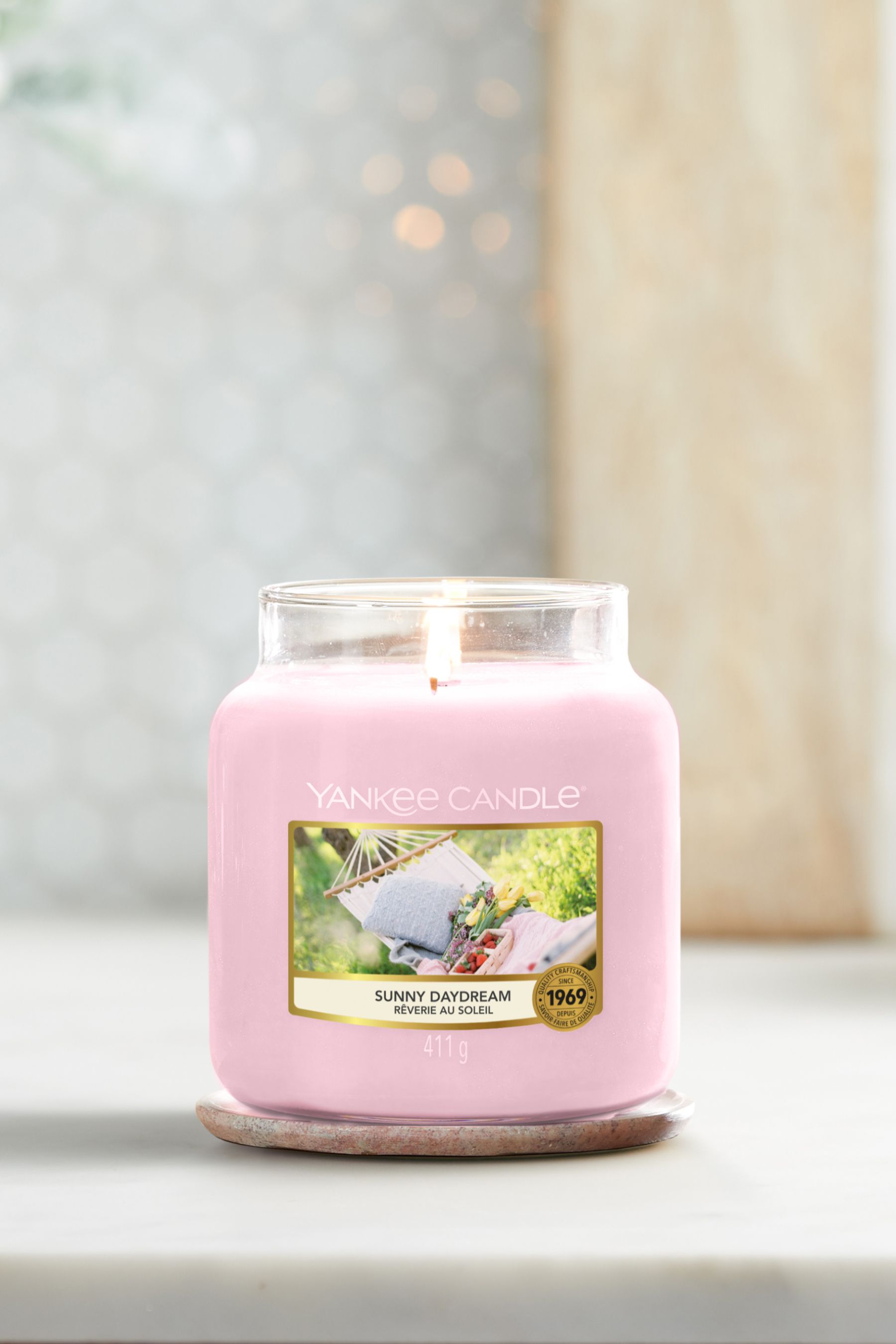 Buy Yankee Candle Original Medium Jar Scented Candle, Sunny Daydream