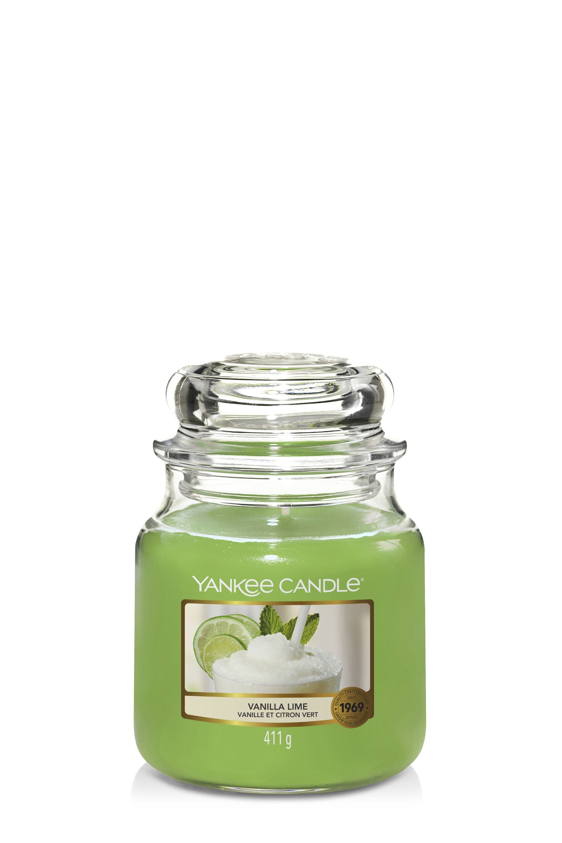 Buy Yankee Candle Original Medium Jar Scented Candle, Vanilla Lime from