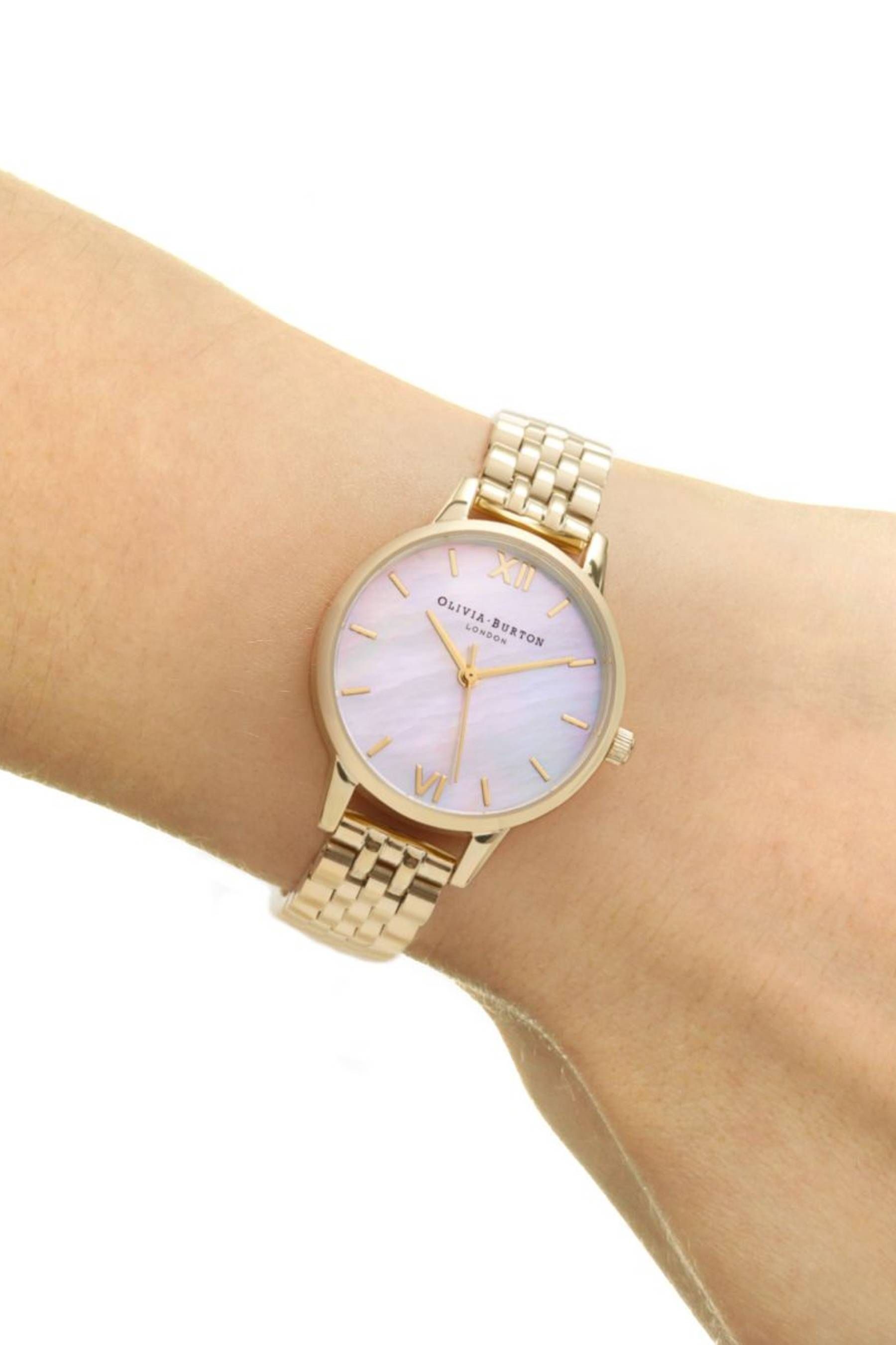 Buy Olivia Burton Ladies Mother Of Pearl Bracelet Watch from the Next