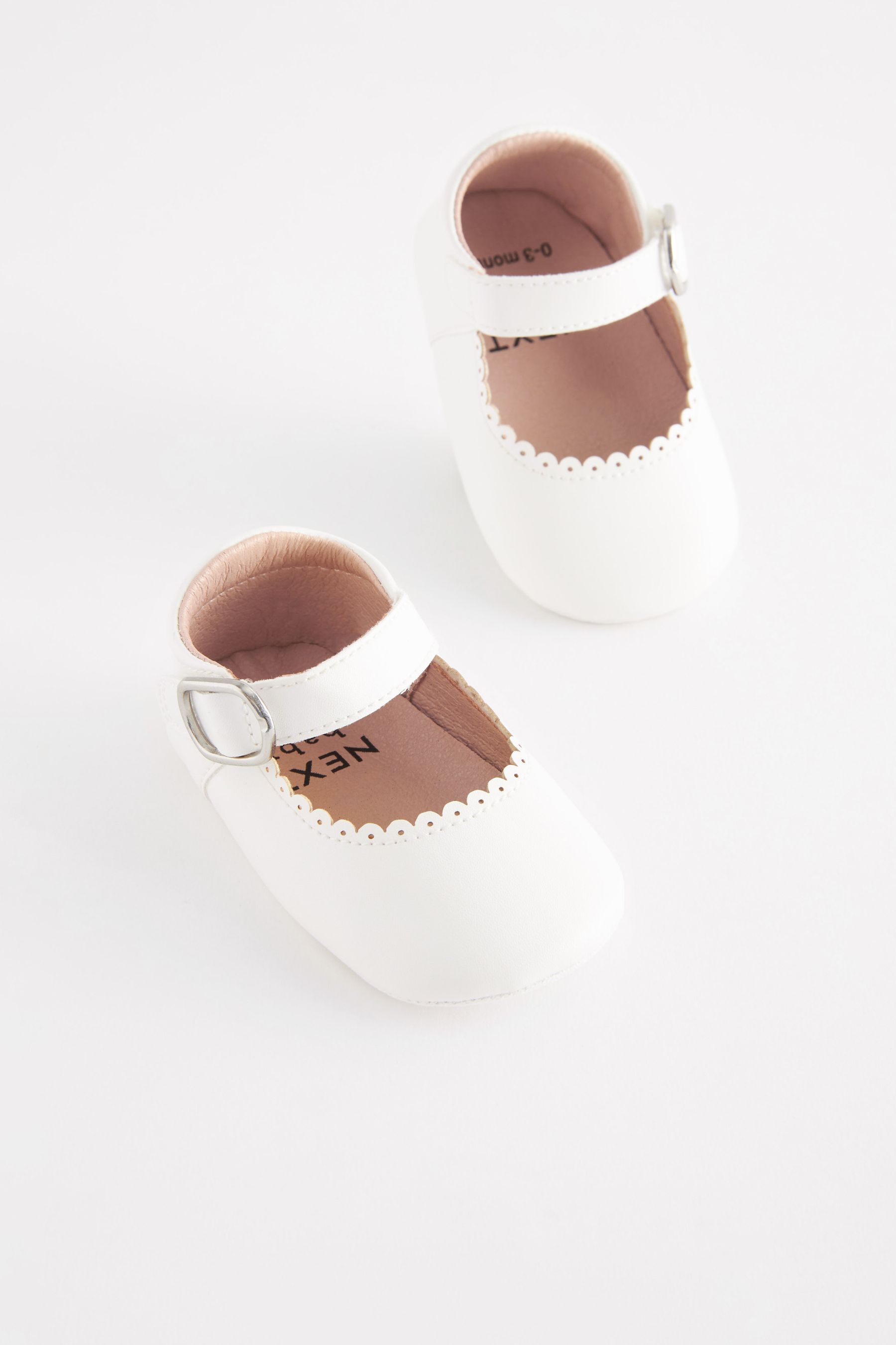 Buy White Mary Jane Baby Shoes (0-24mths) from the Next UK online shop