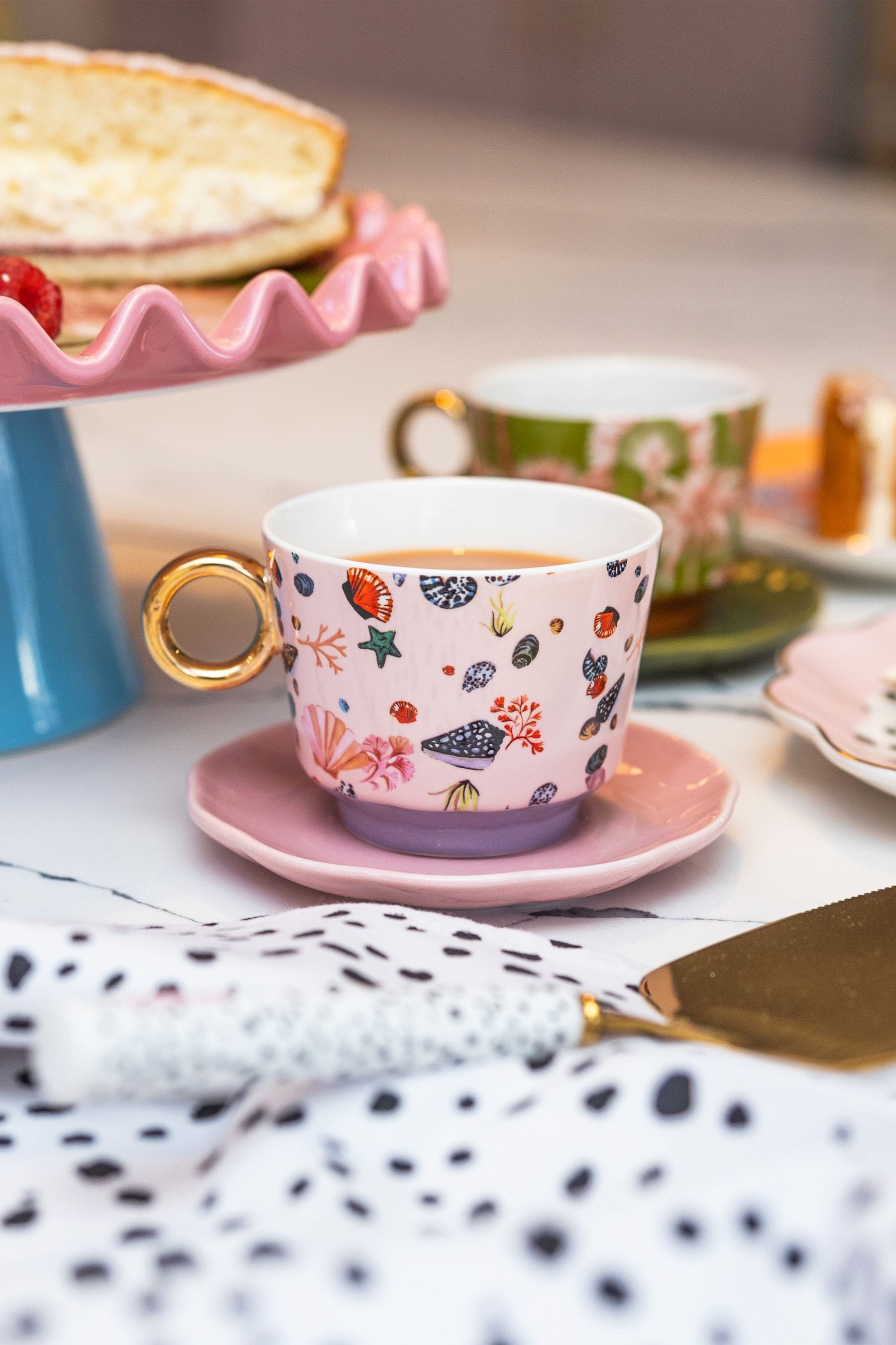 Buy Eleanor Bowmer Shell Cup & Saucer from Next Ireland