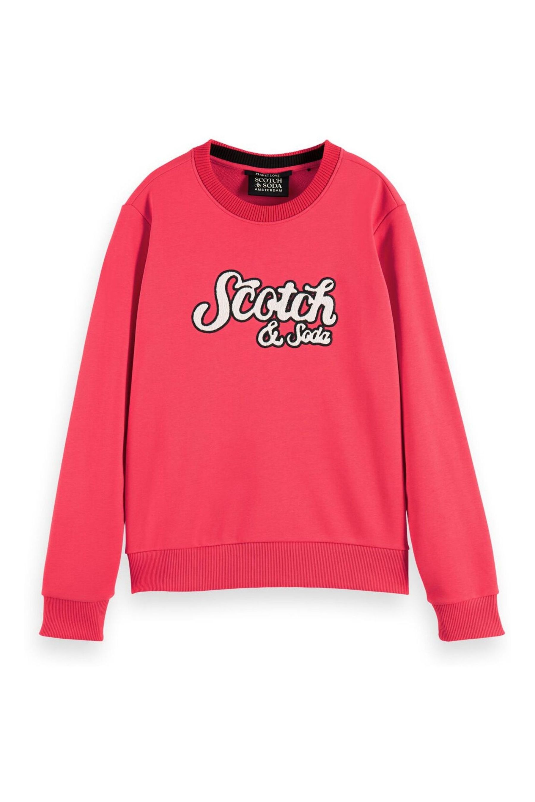 Buy Scotch And Soda Pink Regular fit Jumper from the Next UK online shop