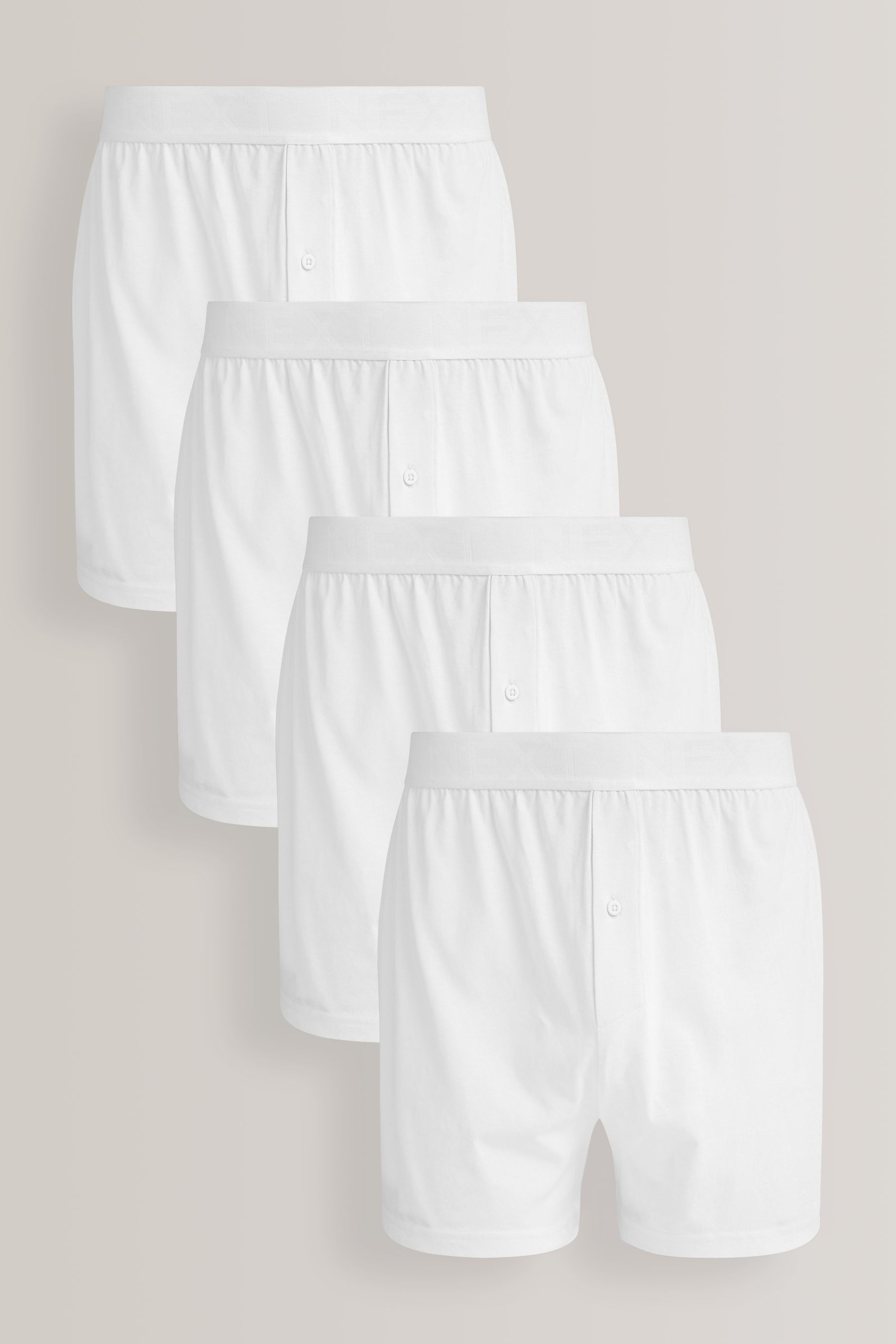 Buy White 4 pack Boxers from the Next UK online shop
