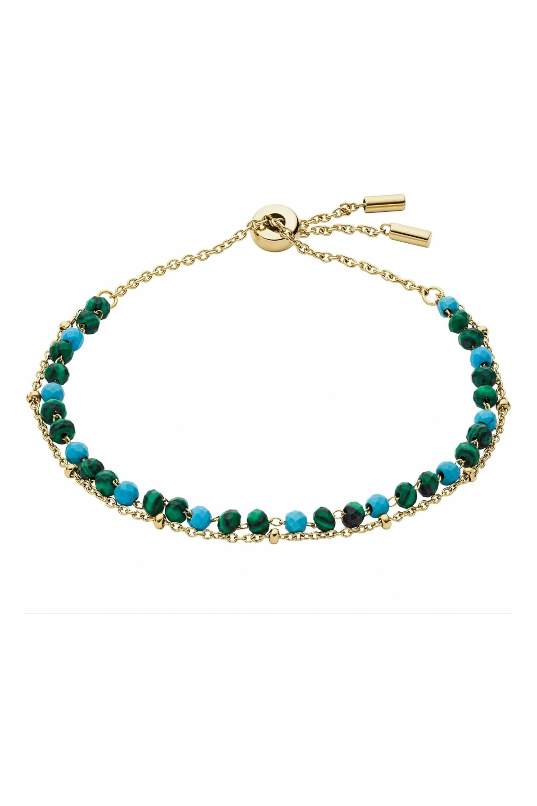 Buy Fossil Jewellery Ladies Gold Tone Bracelet from the Next UK online shop