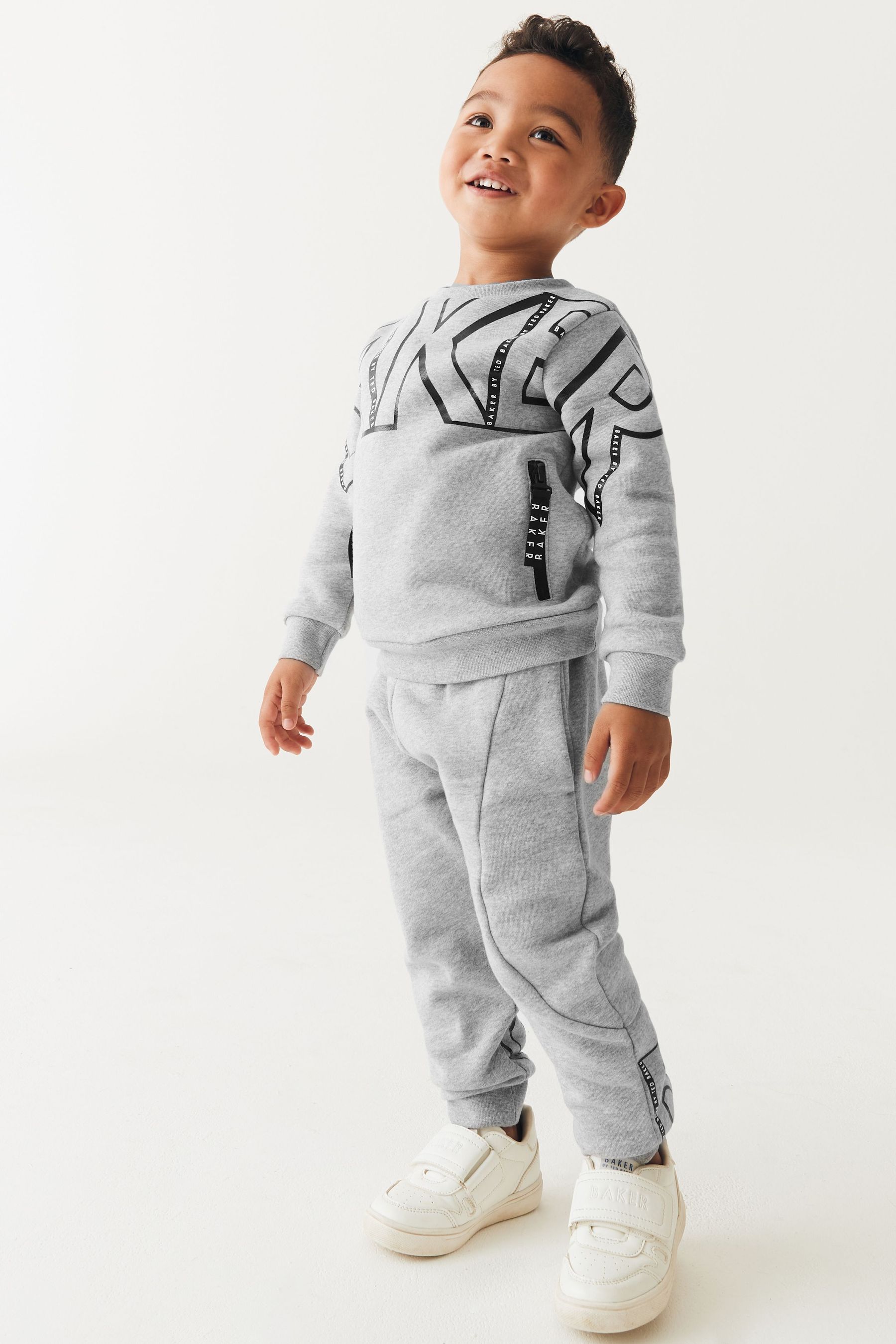 Buy Baker by Ted Baker (0-6yrs) Letter Sweater and Jogger Set from the ...