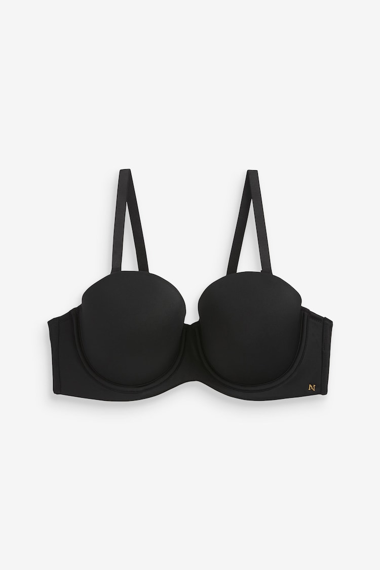 Черный - DD+ Light Pad Strapless Multiway Ultimate Comfort Bra - Image 1 of 1