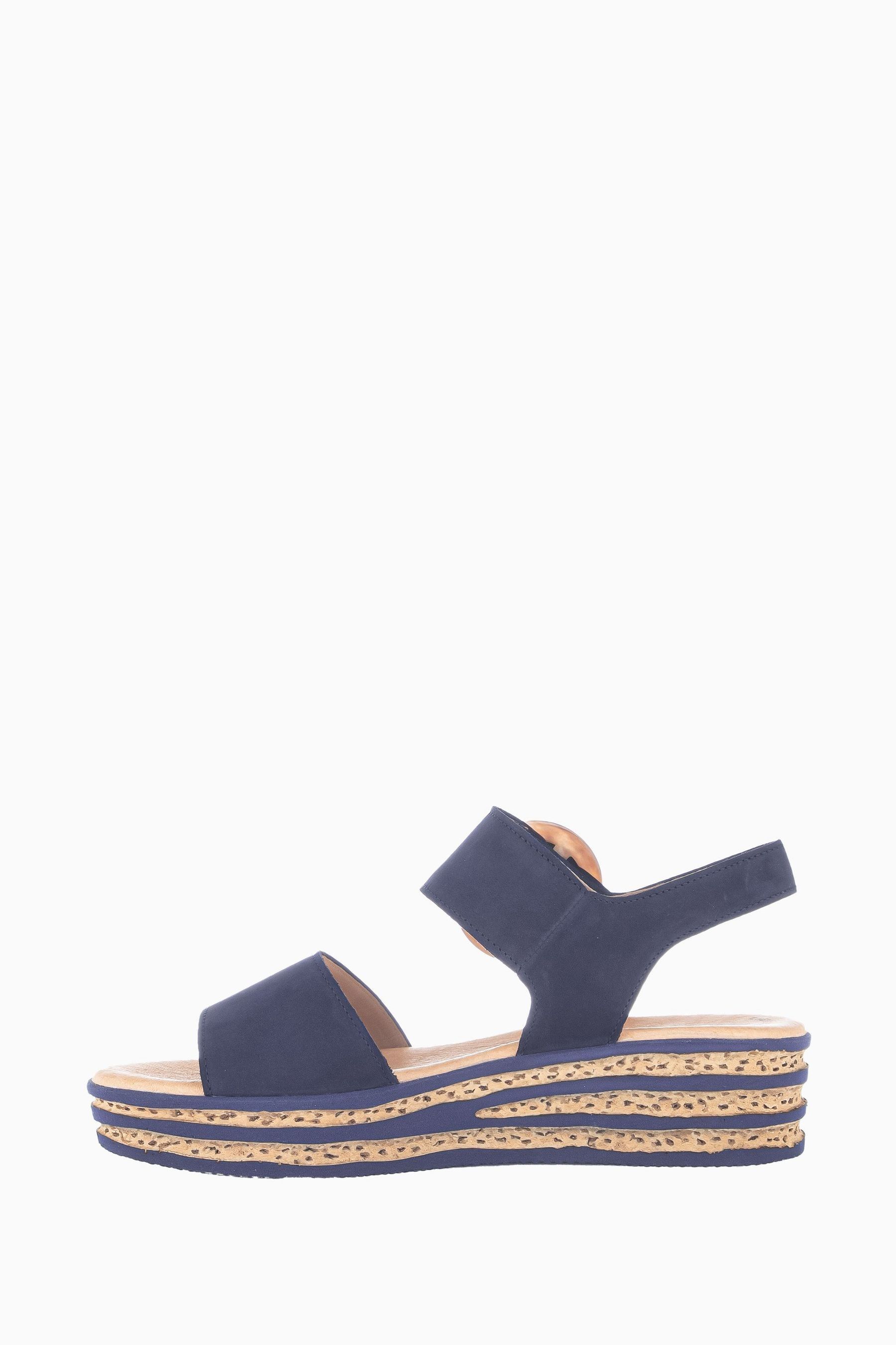 gabor blue sandals